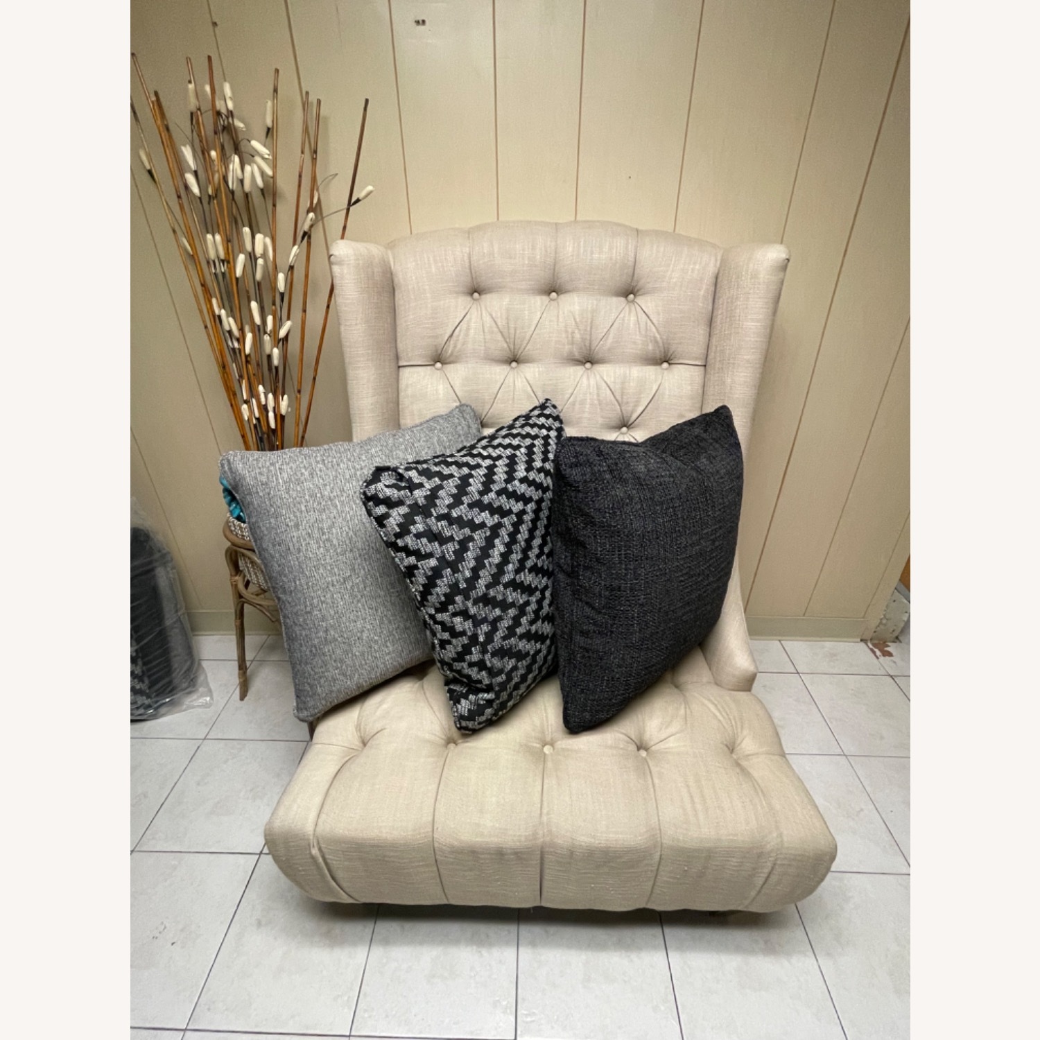 Christopher Knight Home Tufted High-Back Chair  - image-2