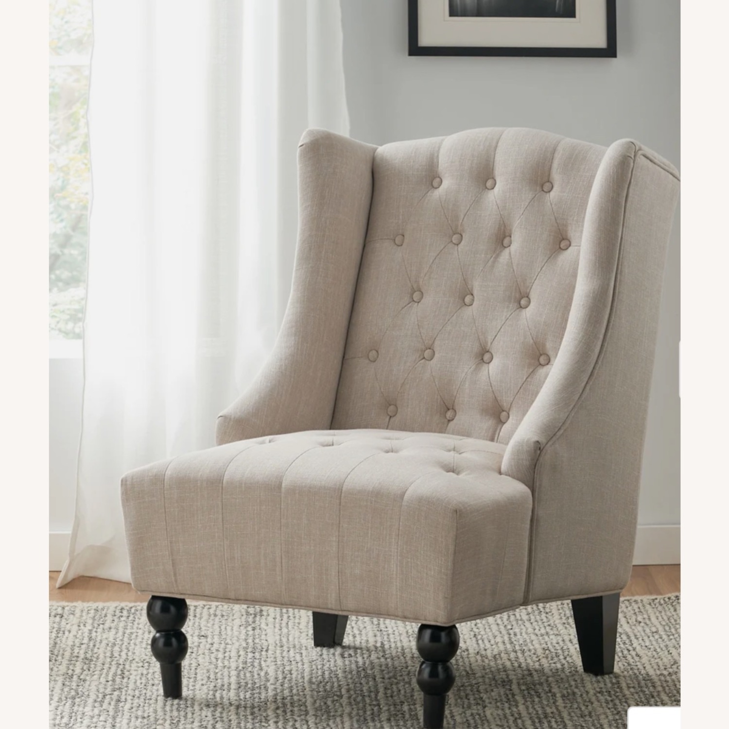 Christopher Knight Home Tufted High-Back Chair  - image-1