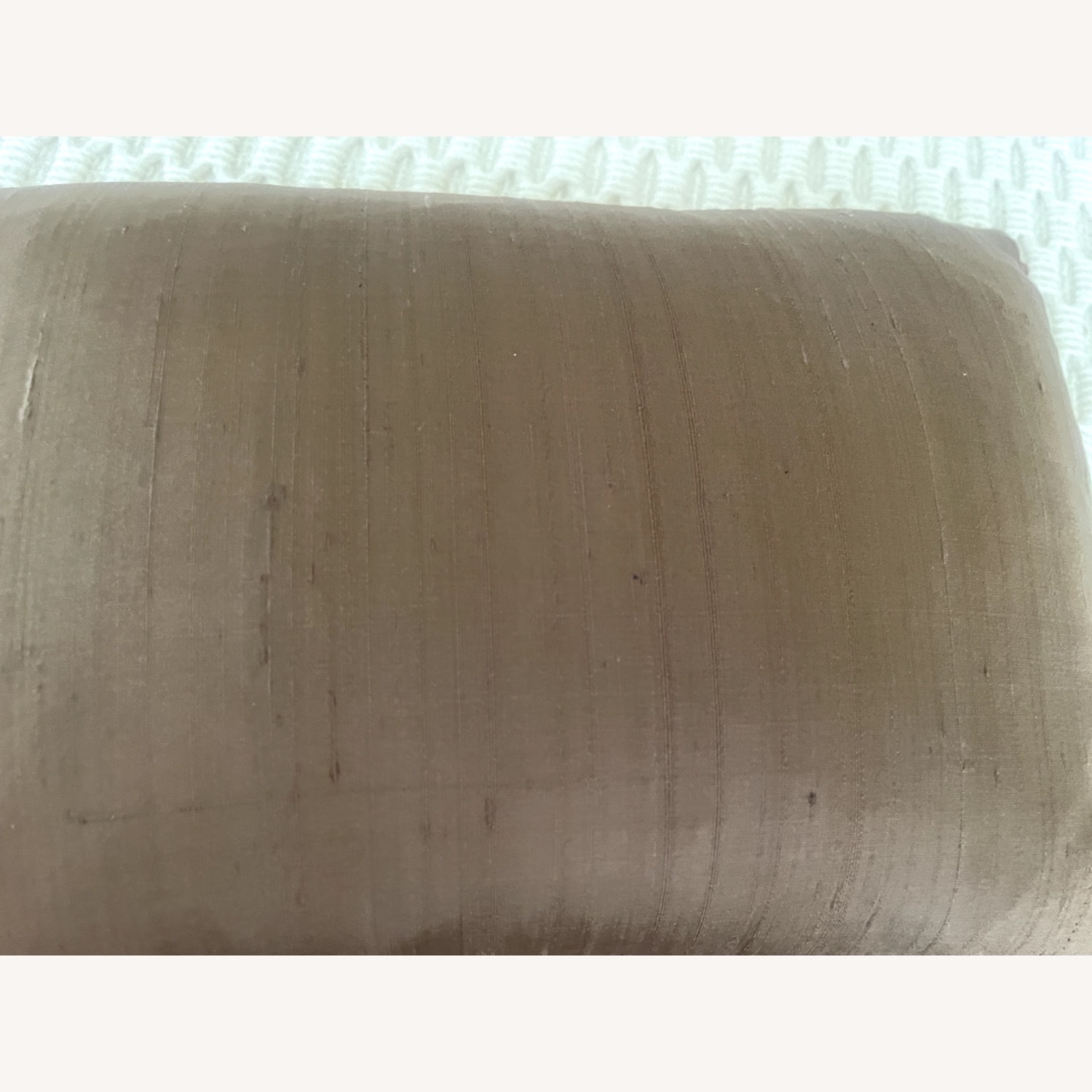 Small Tapestry Pillow with Fringe - image-4