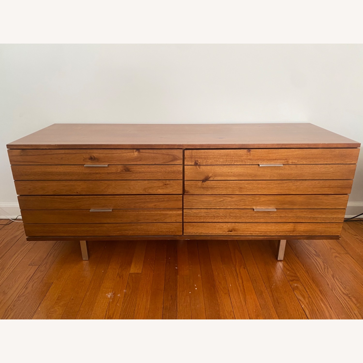 CB2 Linear 4-drawer Low Dresser - image-1