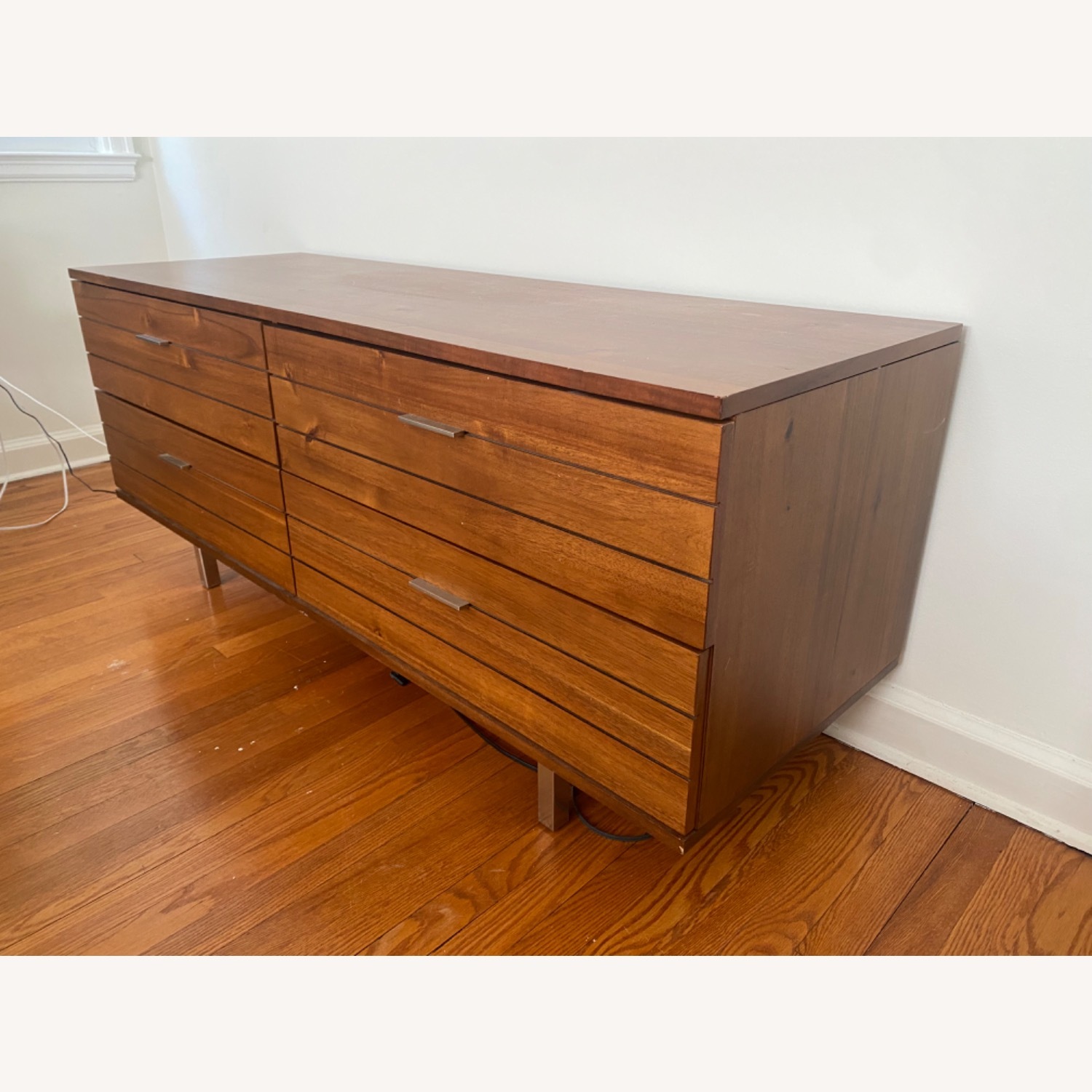 CB2 Linear 4-drawer Low Dresser - image-2