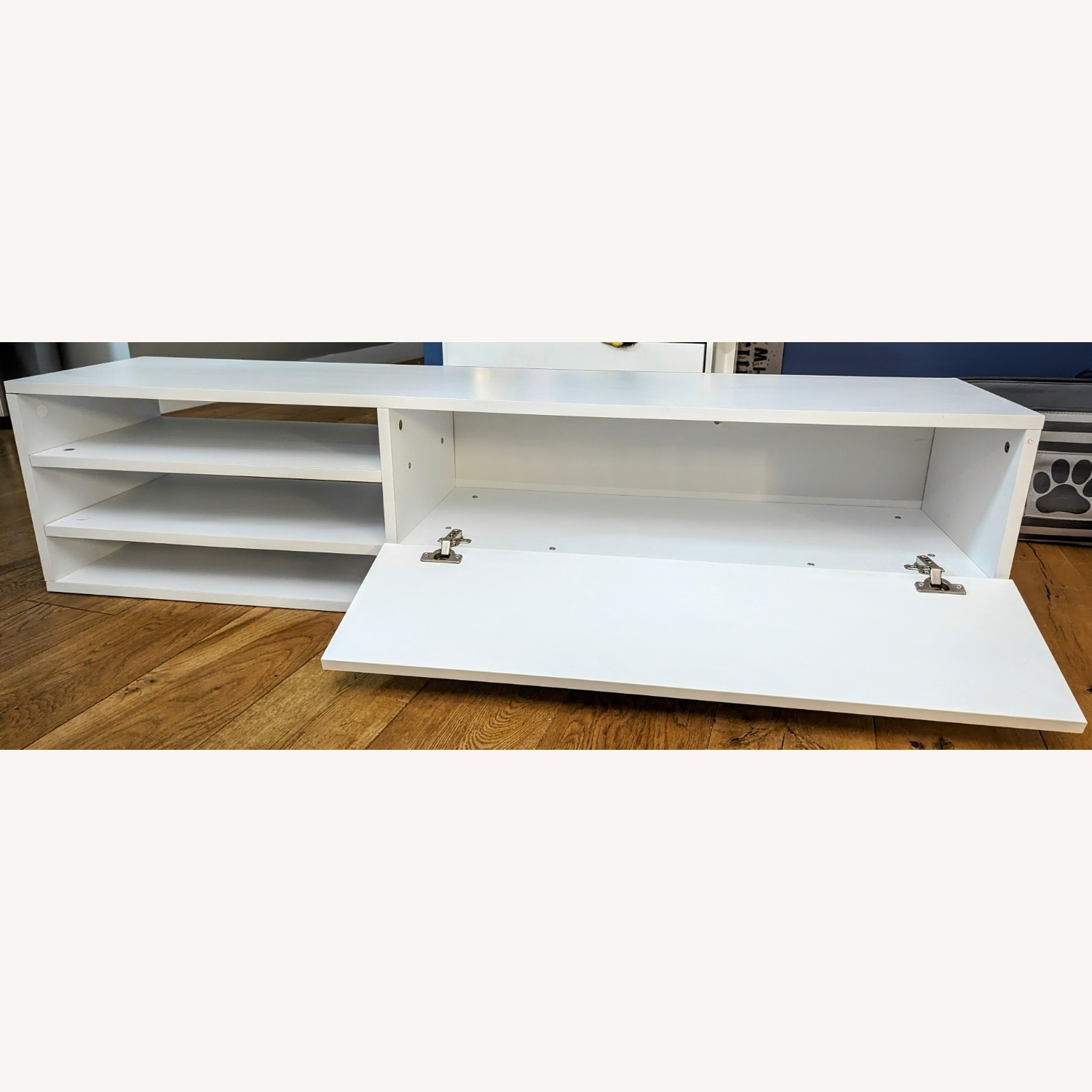 TV Stand with Shelves and Storage - image-4