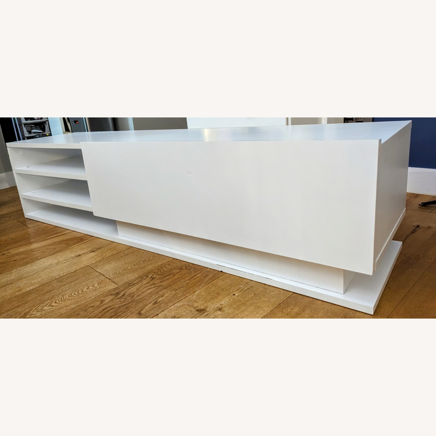 TV Stand with Shelves and Storage - image-2