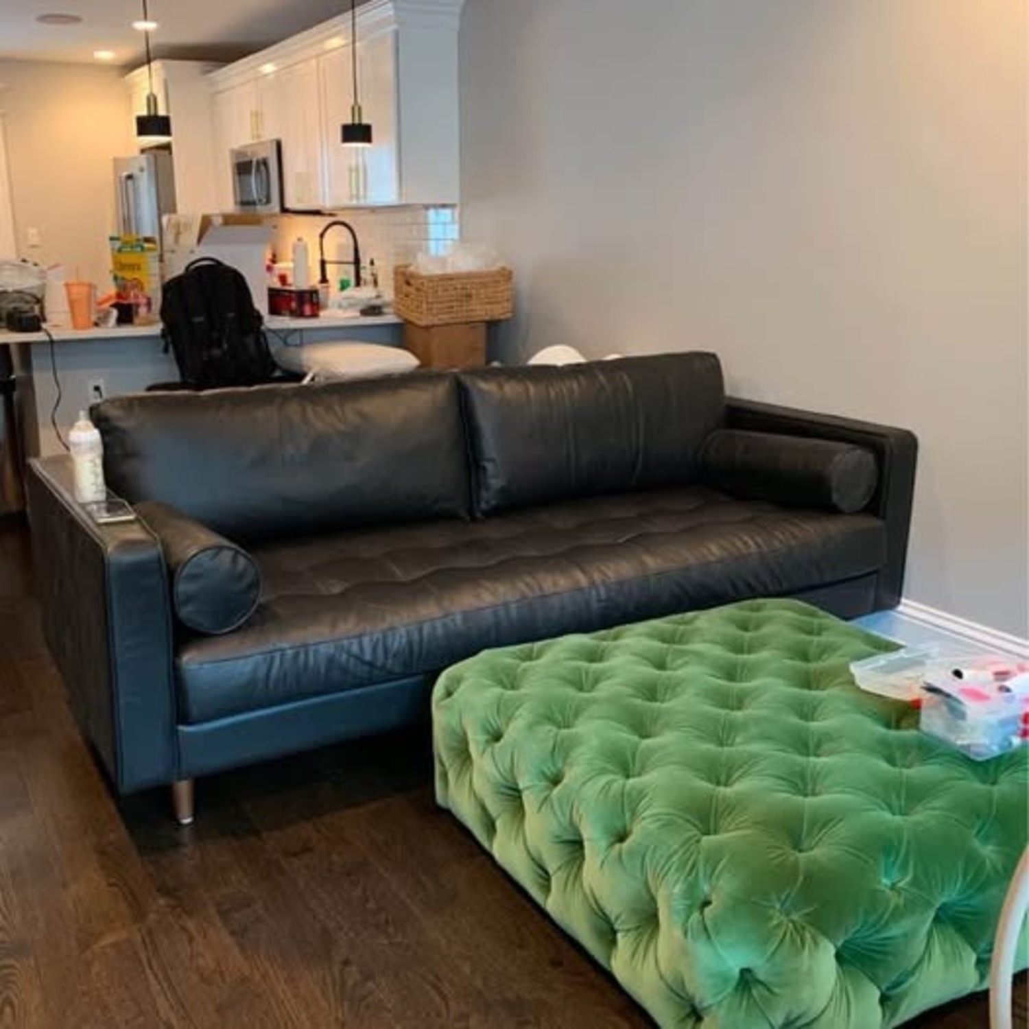 Article Sven 88" Leather Sofa - image-2