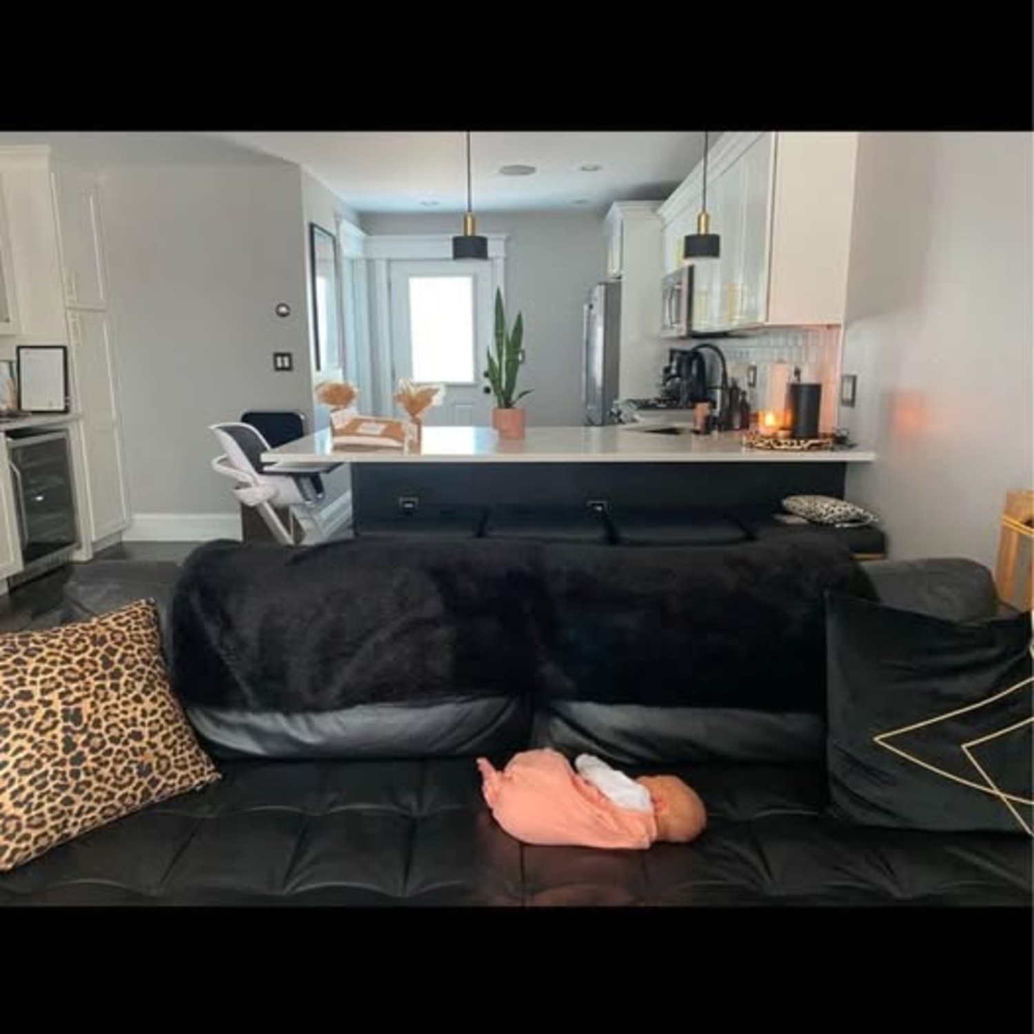 Article Sven 88" Leather Sofa - image-3