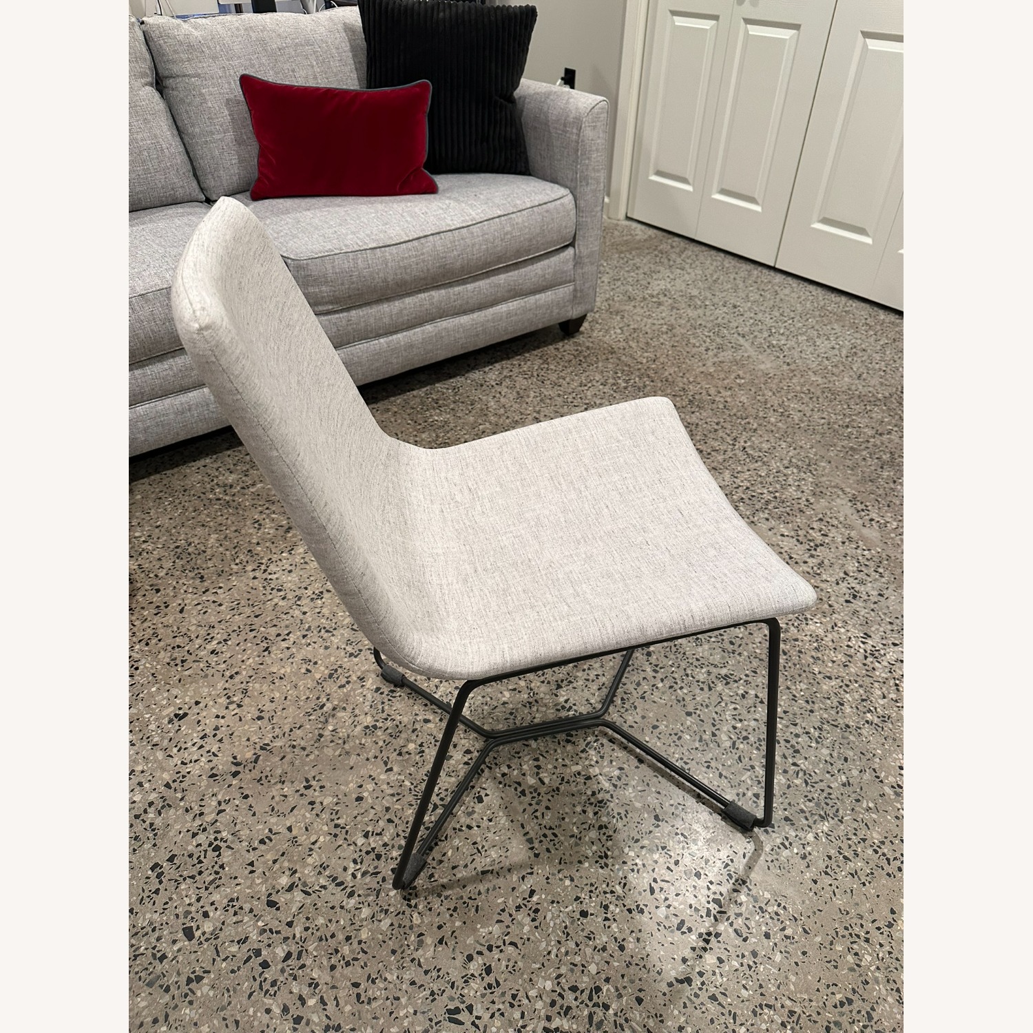 West Elm Slope Dining Chairs (Set of 6) - image-4