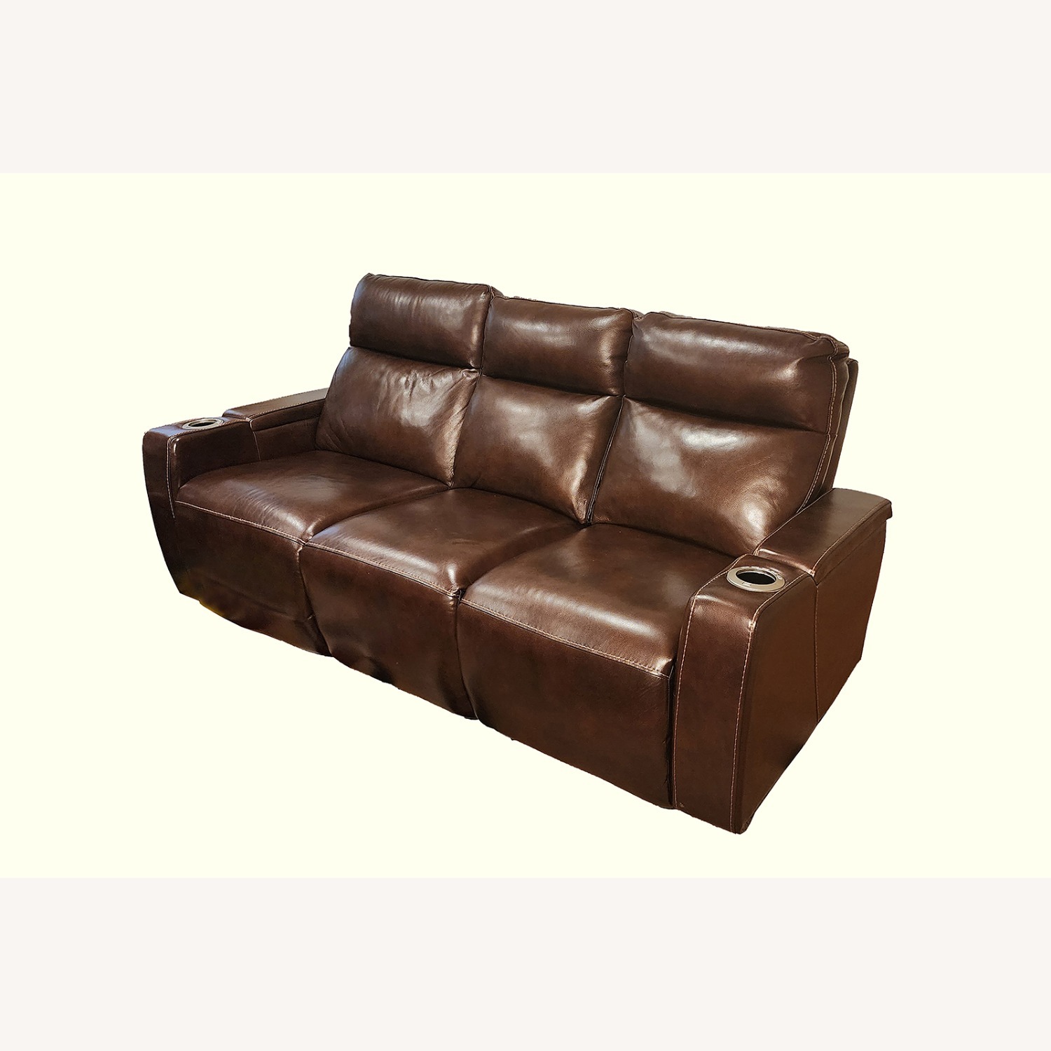Macy's Recliner Sofa Power - image-1
