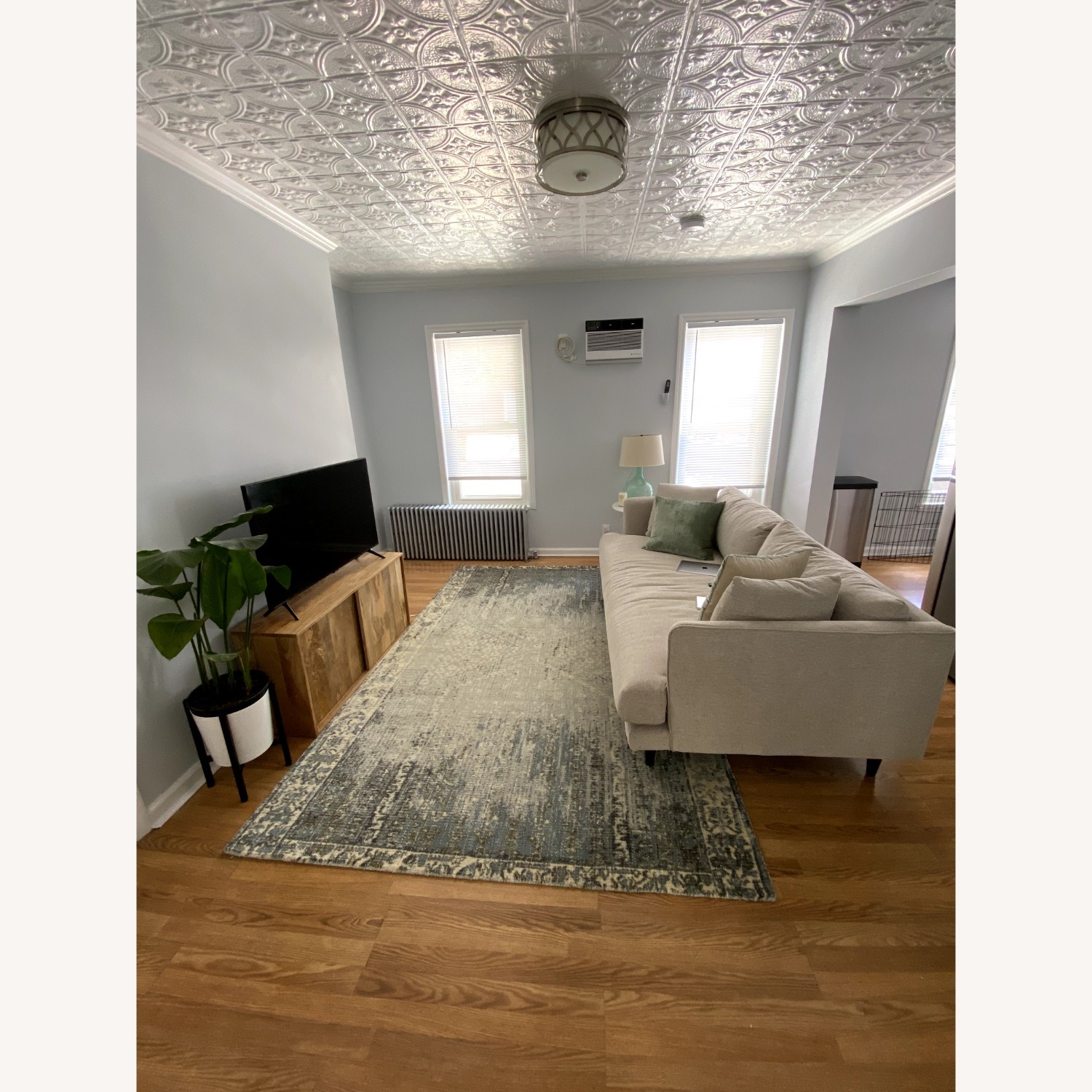 Joybird Lewis Sofa Merit Dove Gray Fabric - image-3