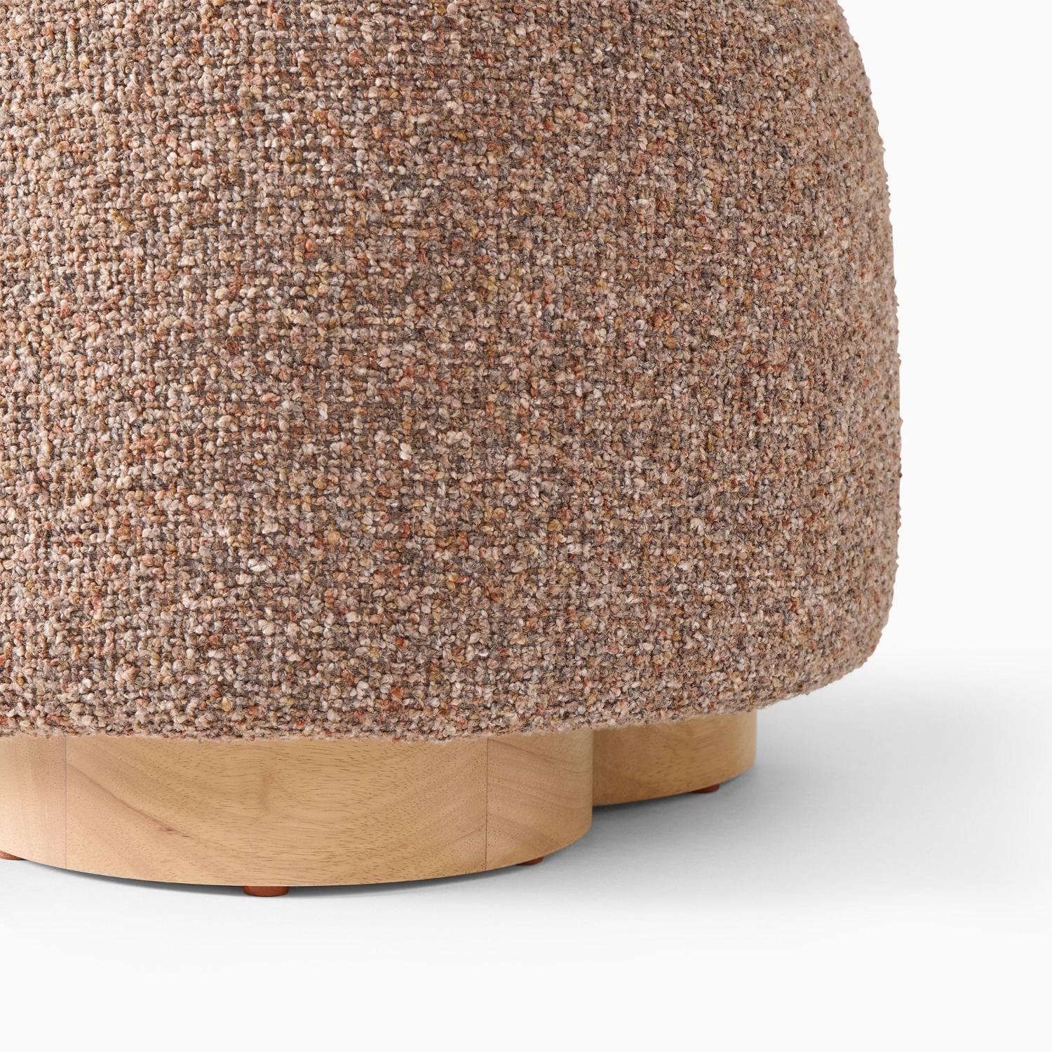 West Elm Gumdrop Swivel Ottoman - image-1