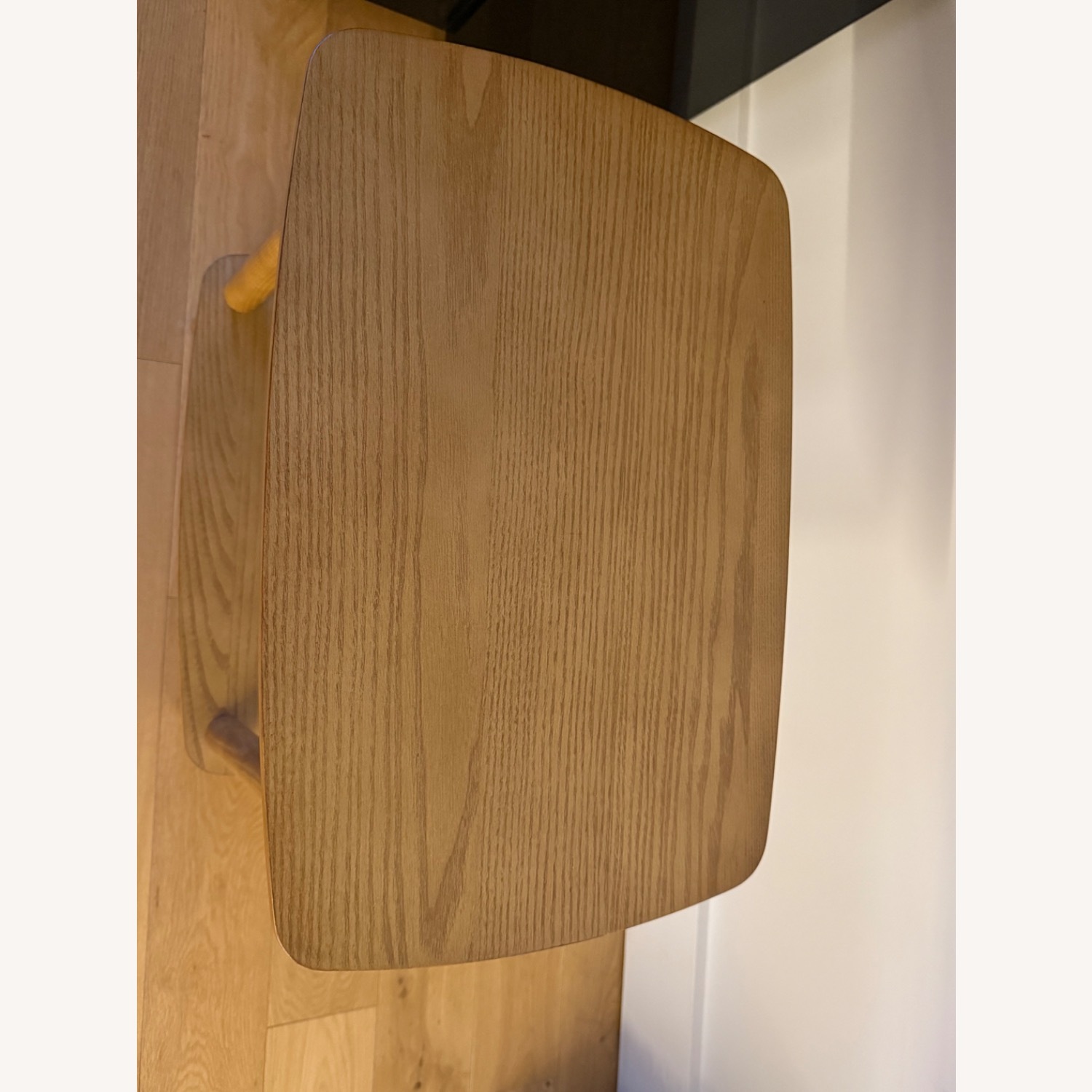 Burrow Serif Oak Side Table - image-4