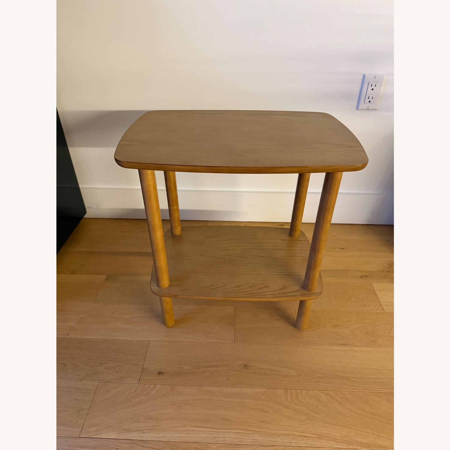Burrow Serif Oak Side Table - image-2