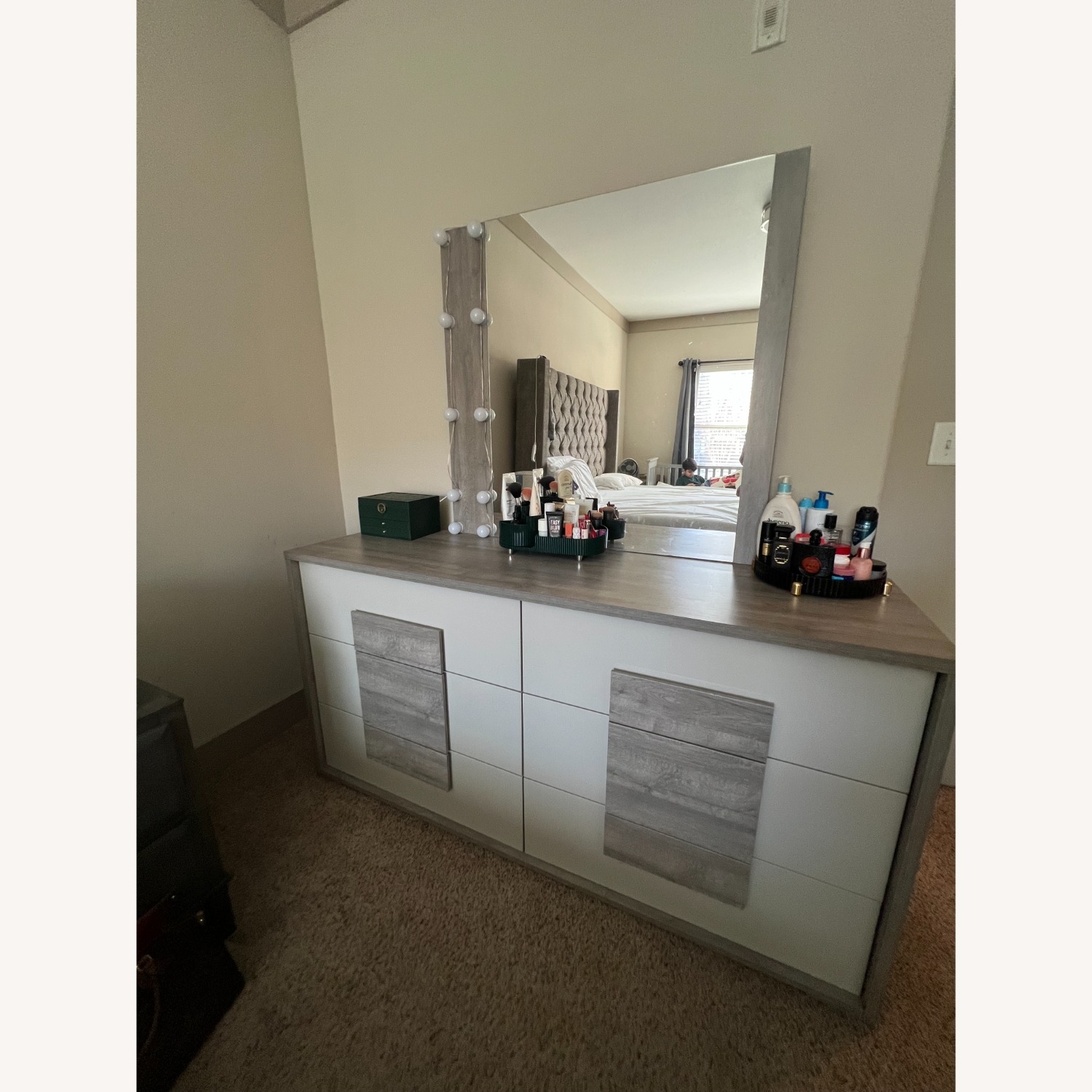 Rooms To Go Studio Place Silver Dresser - image-1