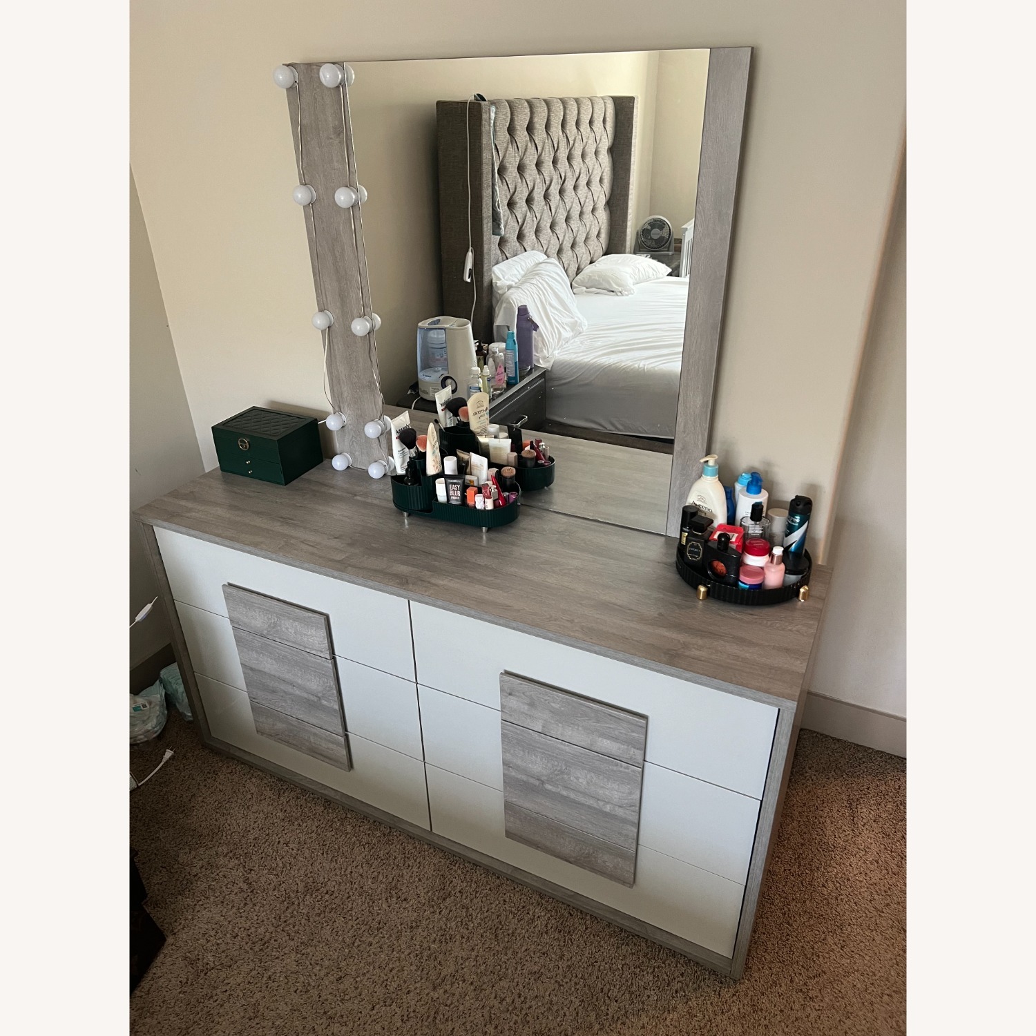 Rooms To Go Studio Place Silver Dresser - image-3