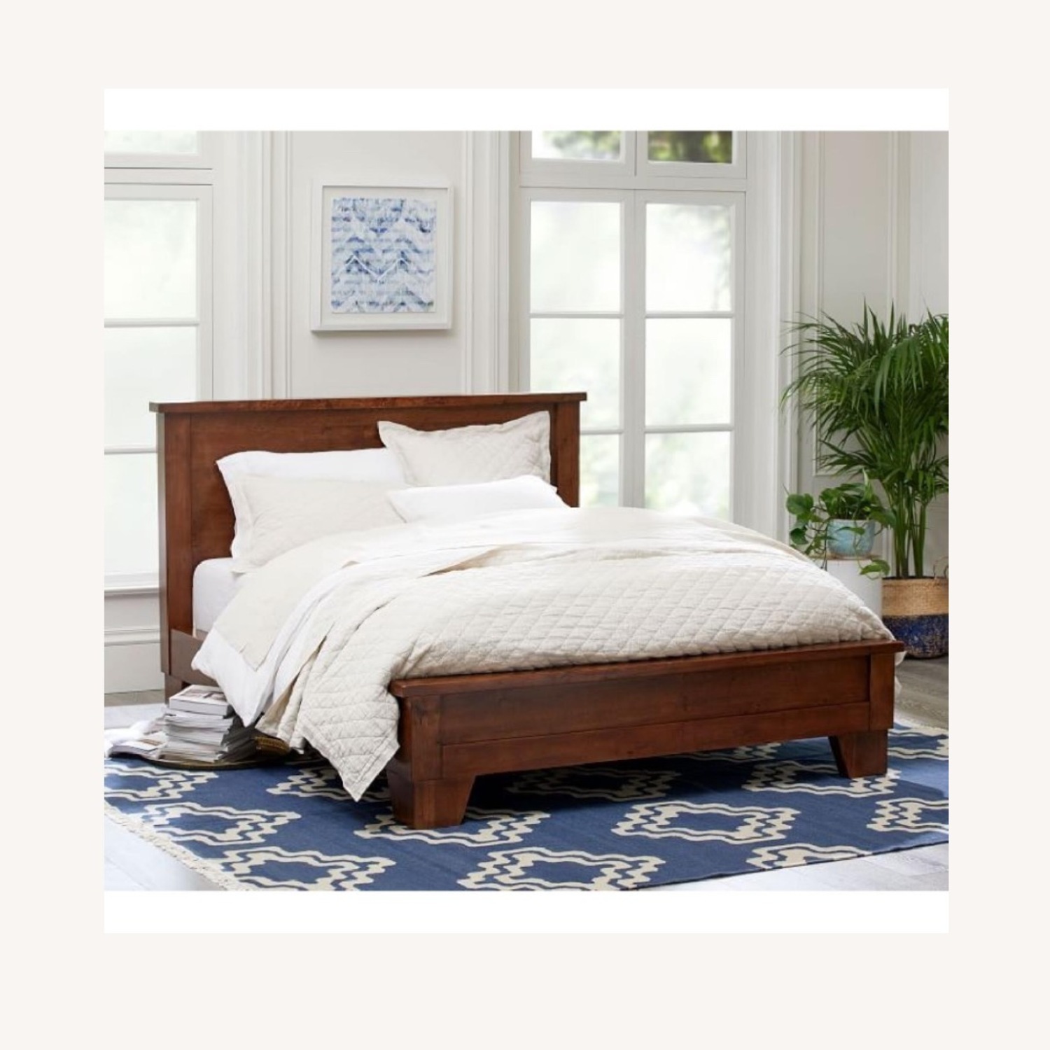 Pottery Barn Sumatra Queen Bed - image-1