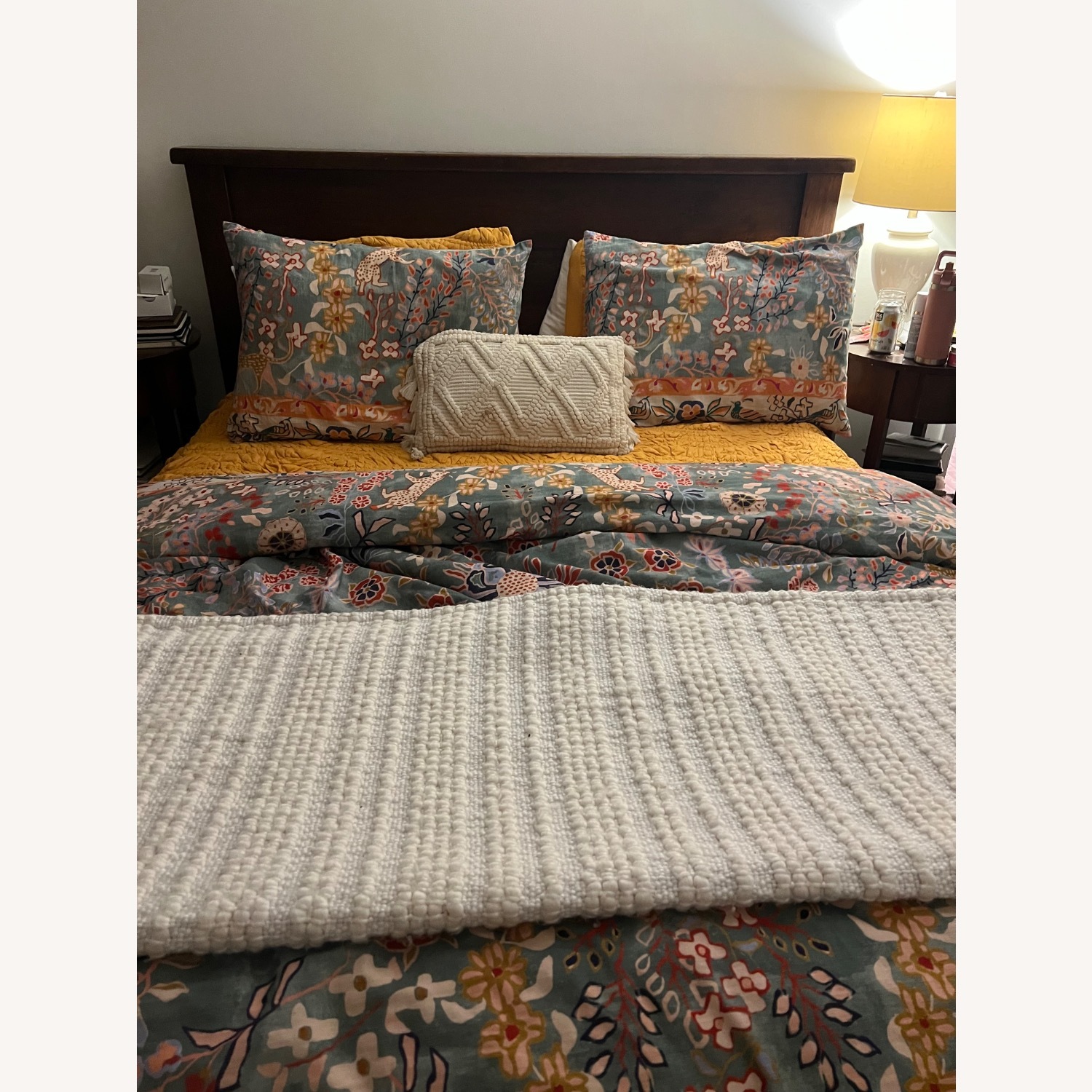 Pottery Barn Sumatra Queen Bed - image-2