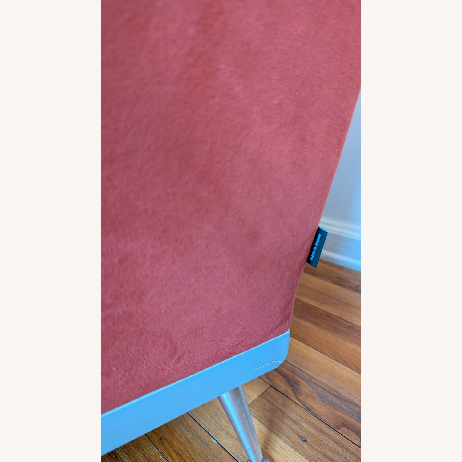 Ligne Roset Sectional Suade Sofa with Silver Legs - image-7