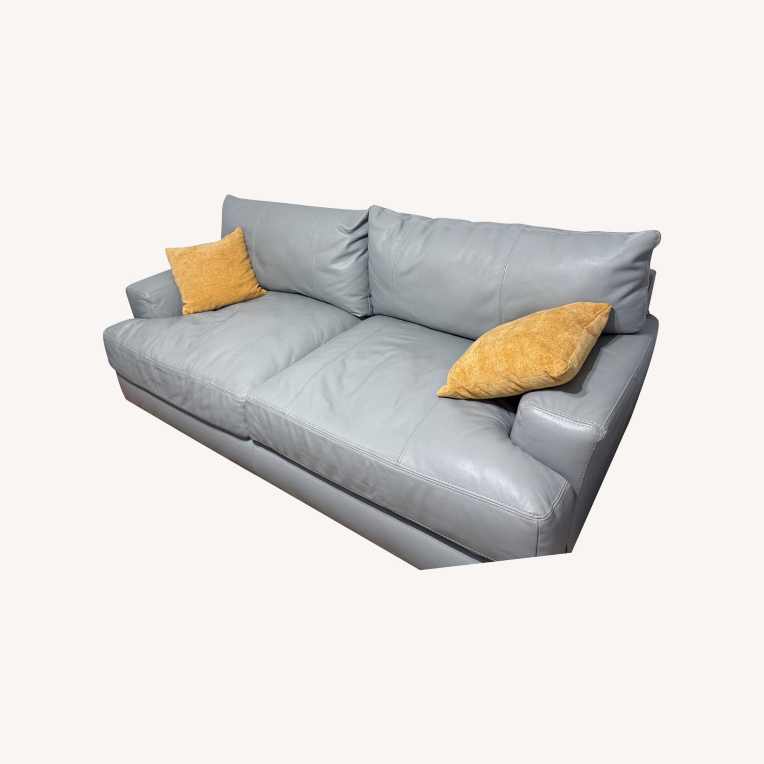 Ashley Furniture Leather Sofa - image-0