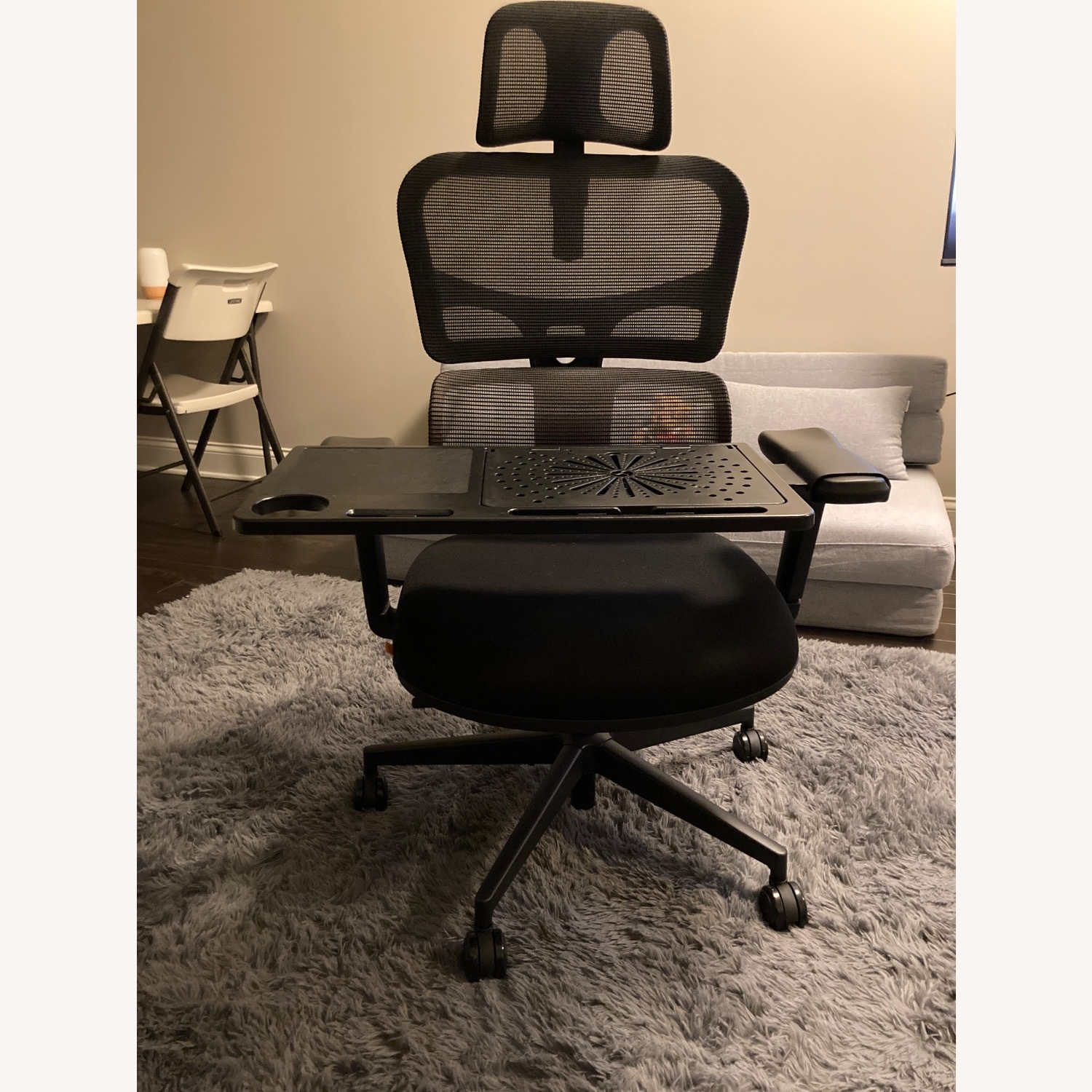 Newtral Office Chair with Laptop Desk - image-1