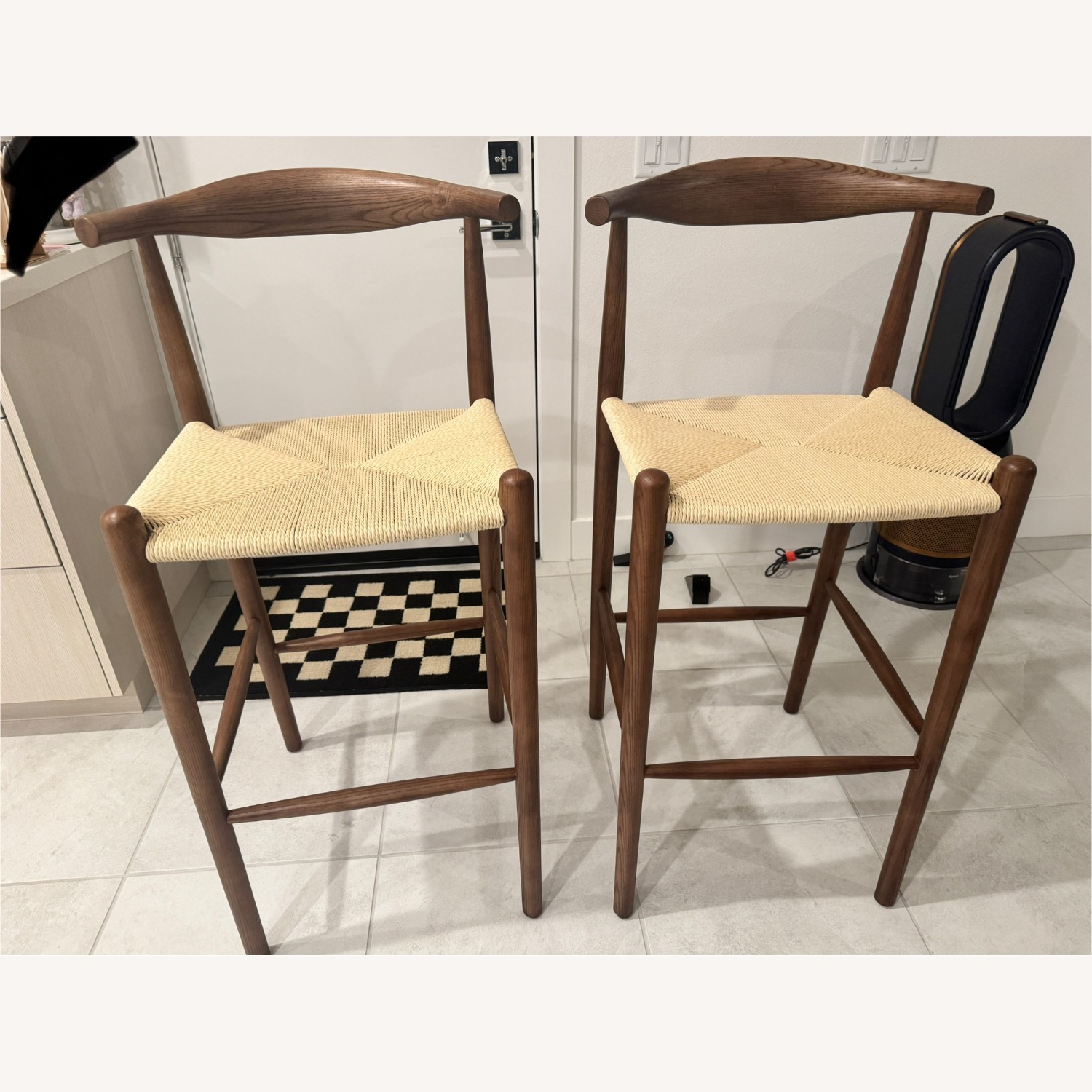 Rove Concepts Elbow Counter Stools Set of 2 - image-1