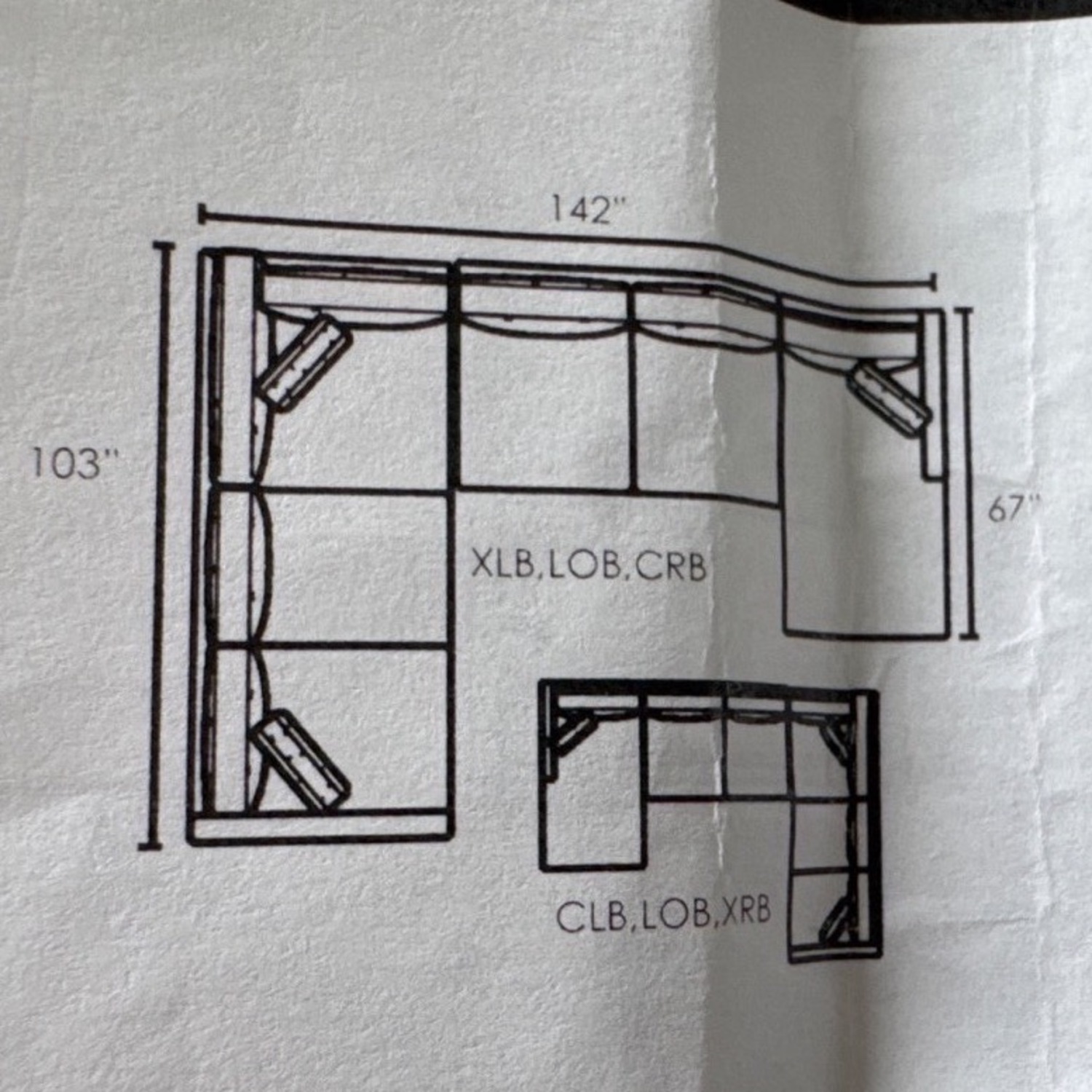 Macy's Brekton Comfy Couch - image-6