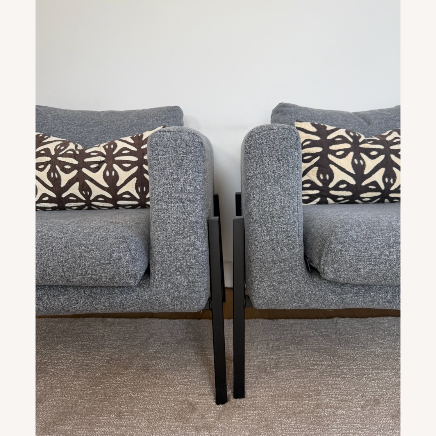 IKEA Koarp Armchairs Grey - image-4