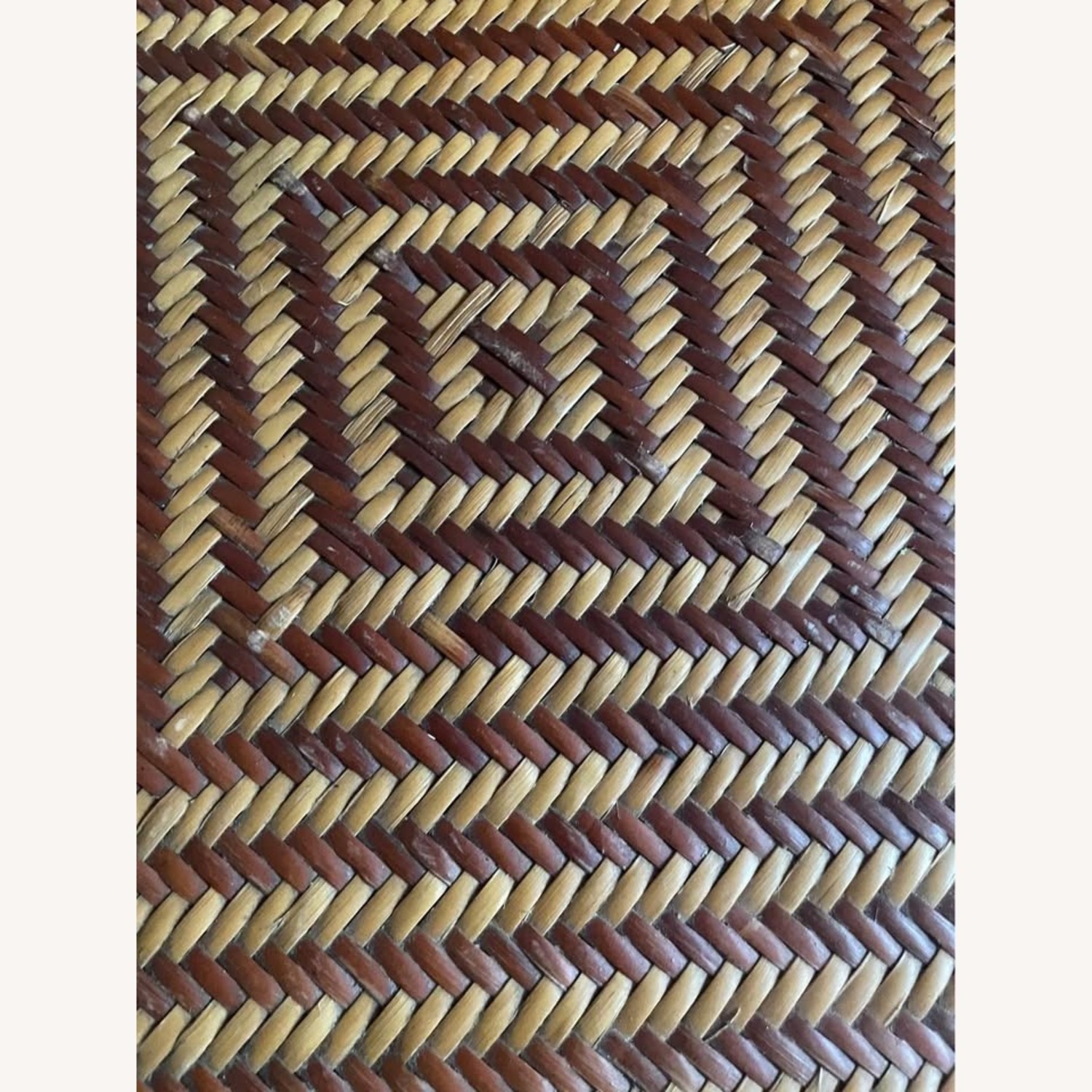 Rattan Wood End Side Table - image-2