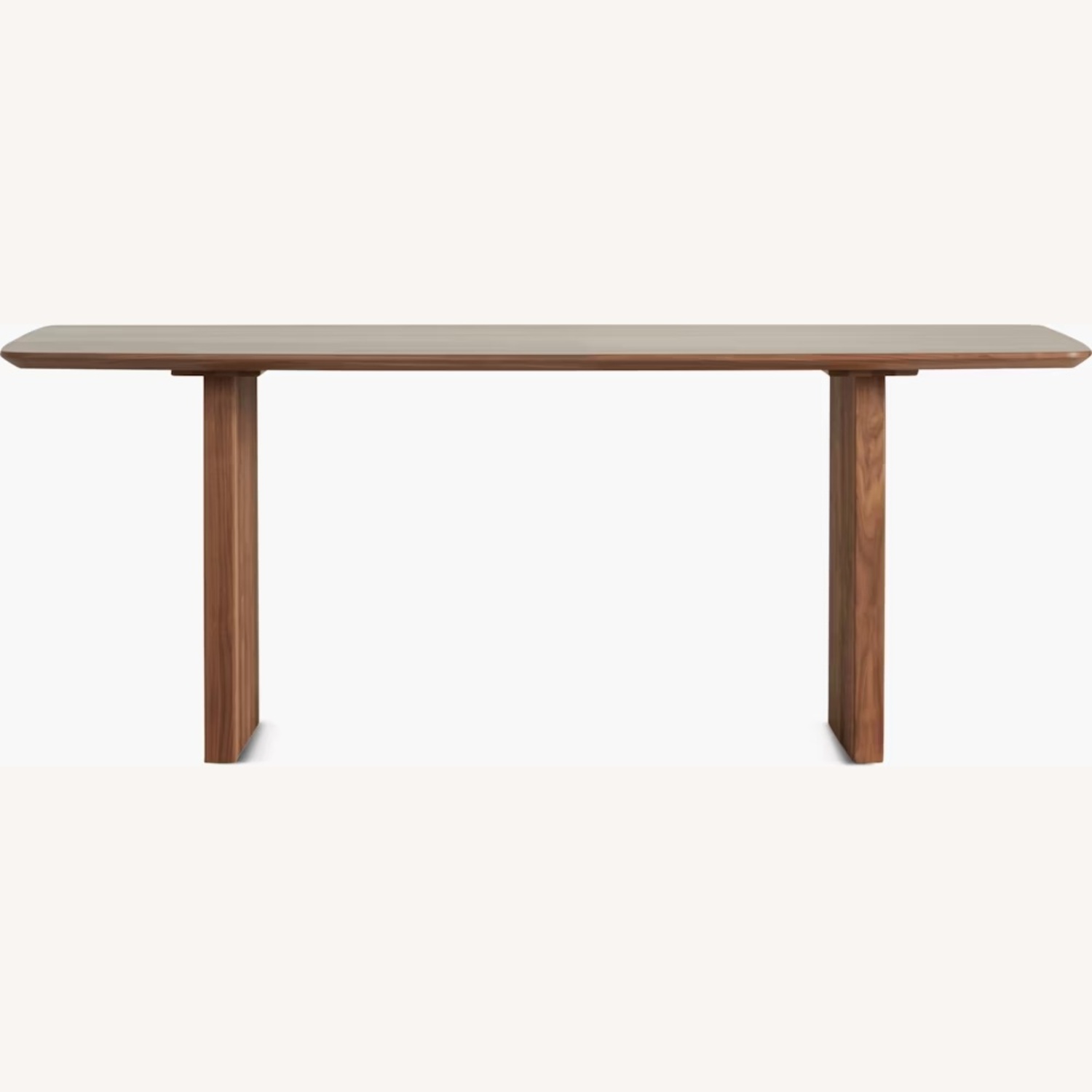 Design Within Reach Rectangle Walnut Dining Room Table - image-4