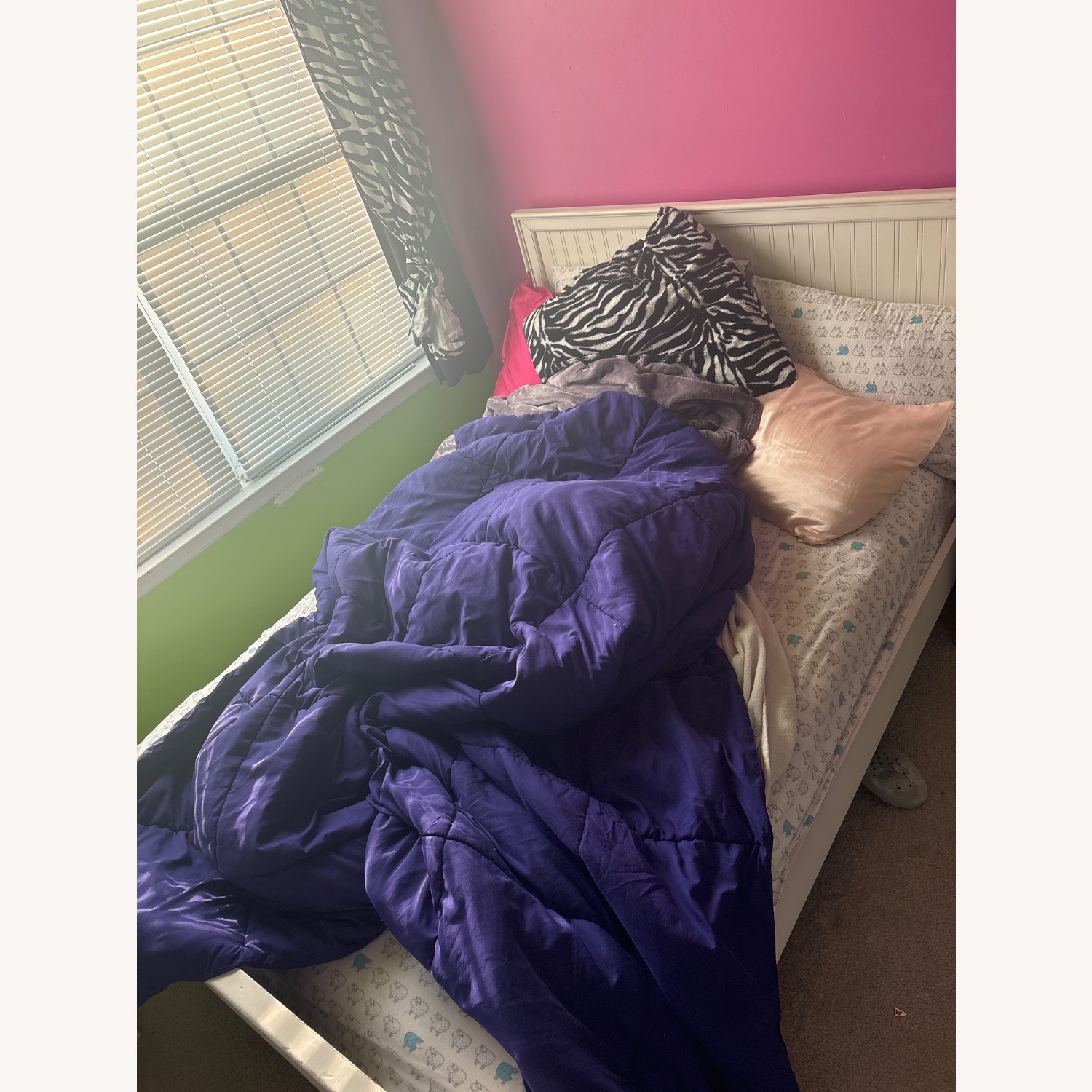 Wooden Bunked Bed with Storage - image-4