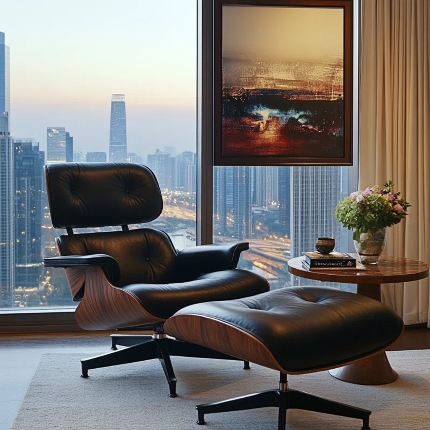 Wayfair Eames Style Lounge Chair - image-5