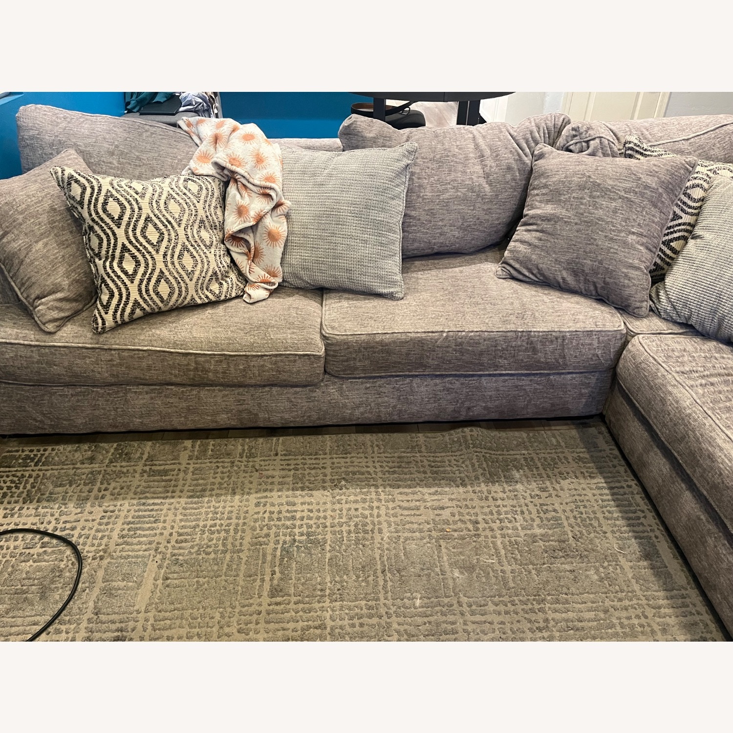Ashley Furniture Home Gray Sectional - image-2