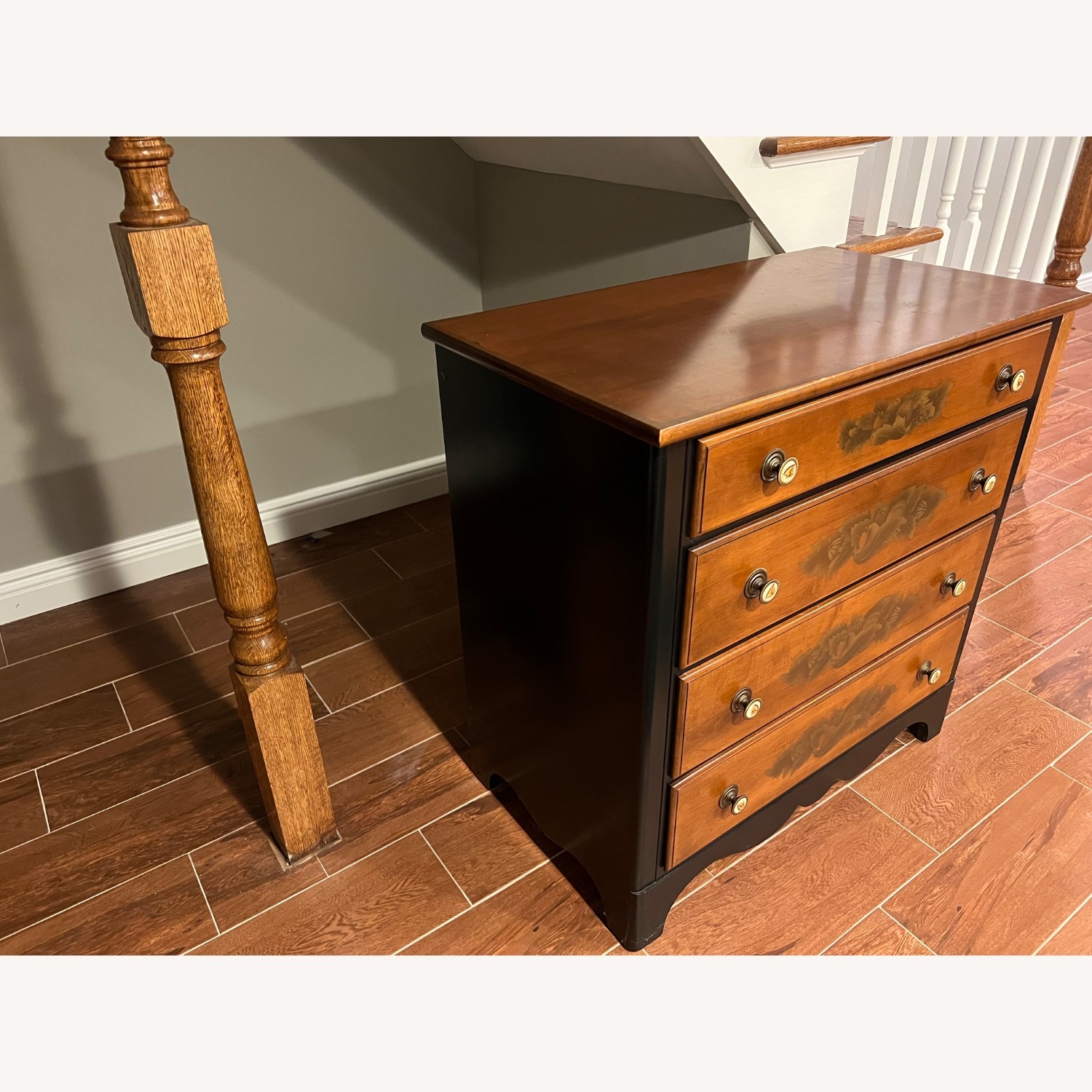 Hitchcock Stencil Painted Dresser - image-3