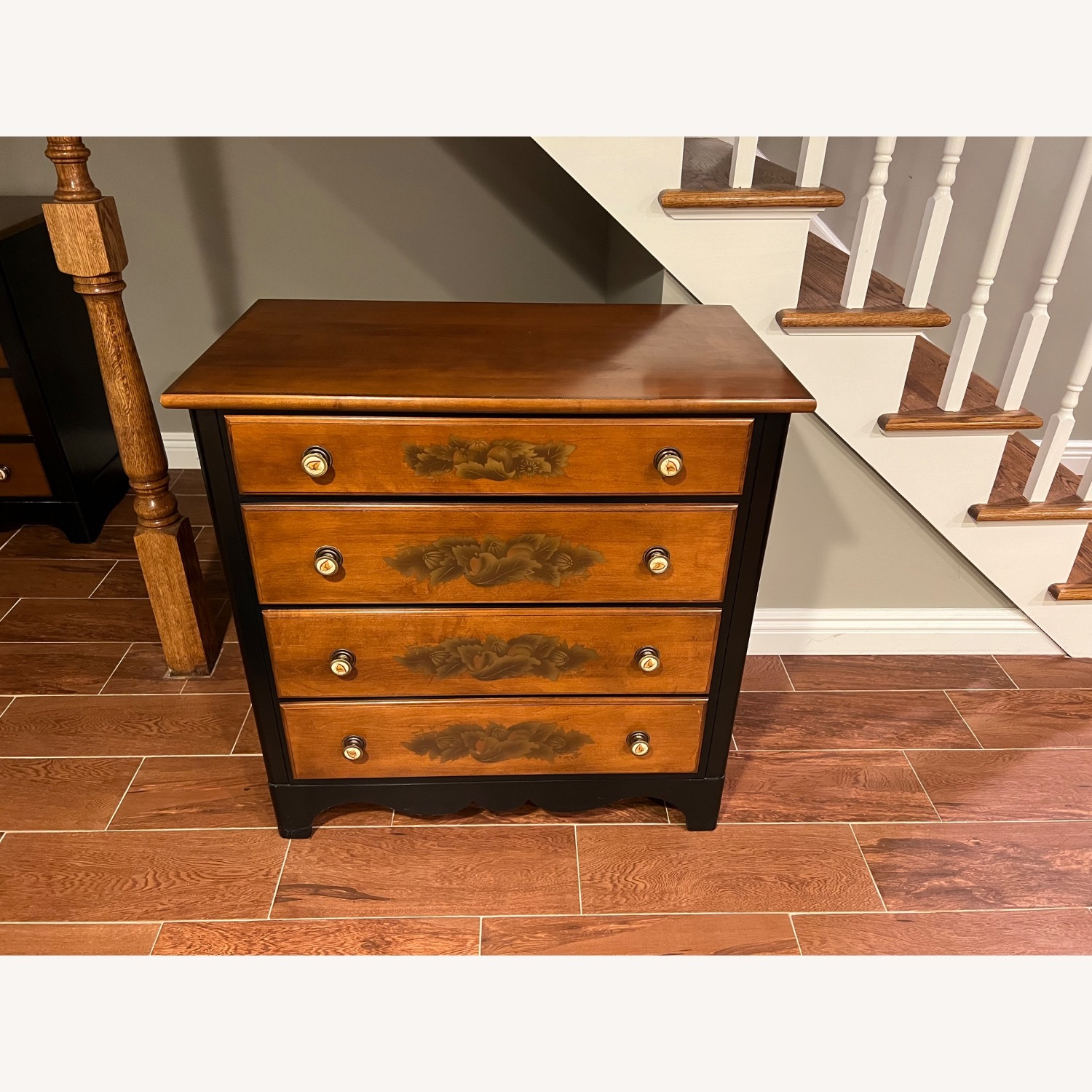 Hitchcock Stencil Painted Dresser - image-1