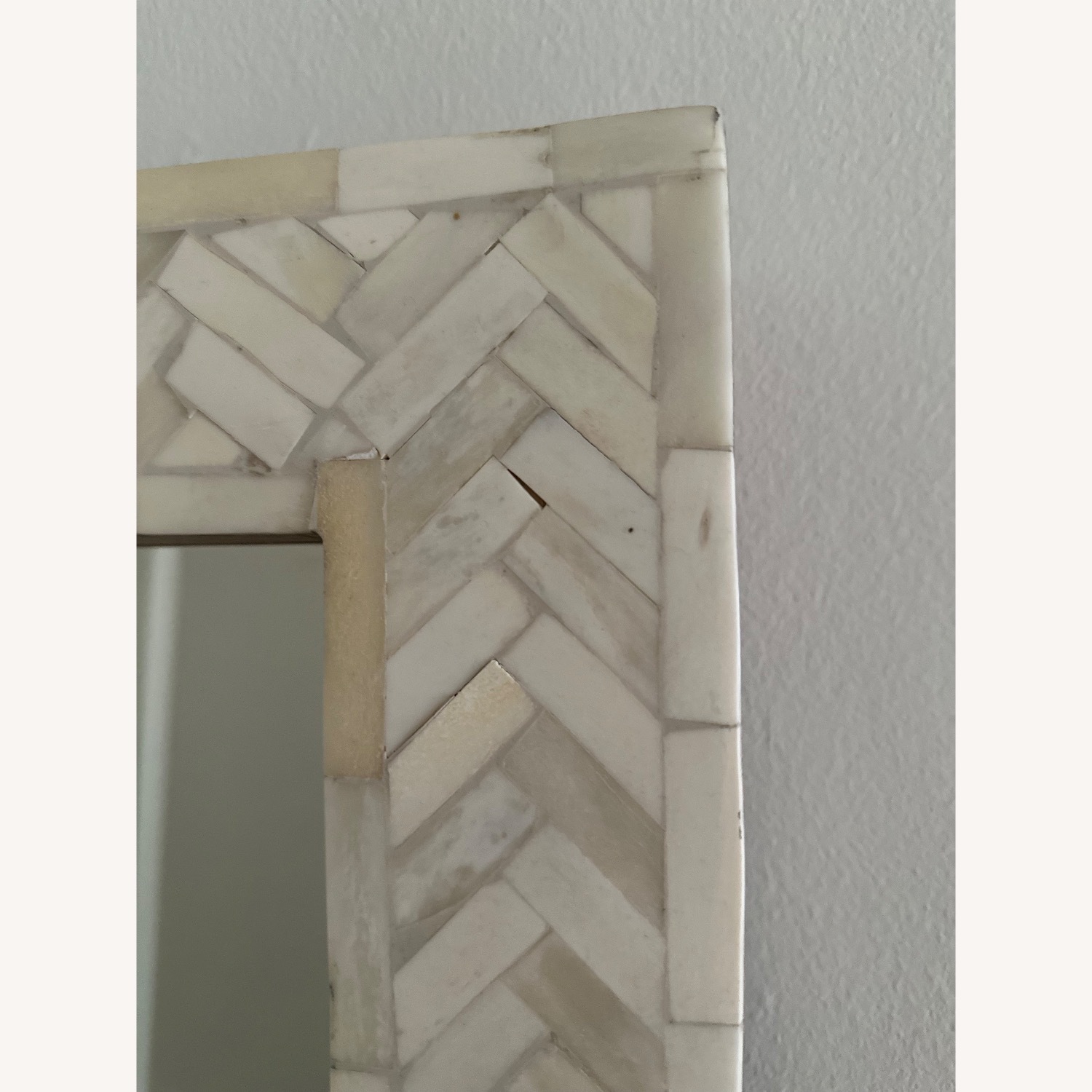 West Elm Parsons Bone Inlay Floor Mirror - image-3