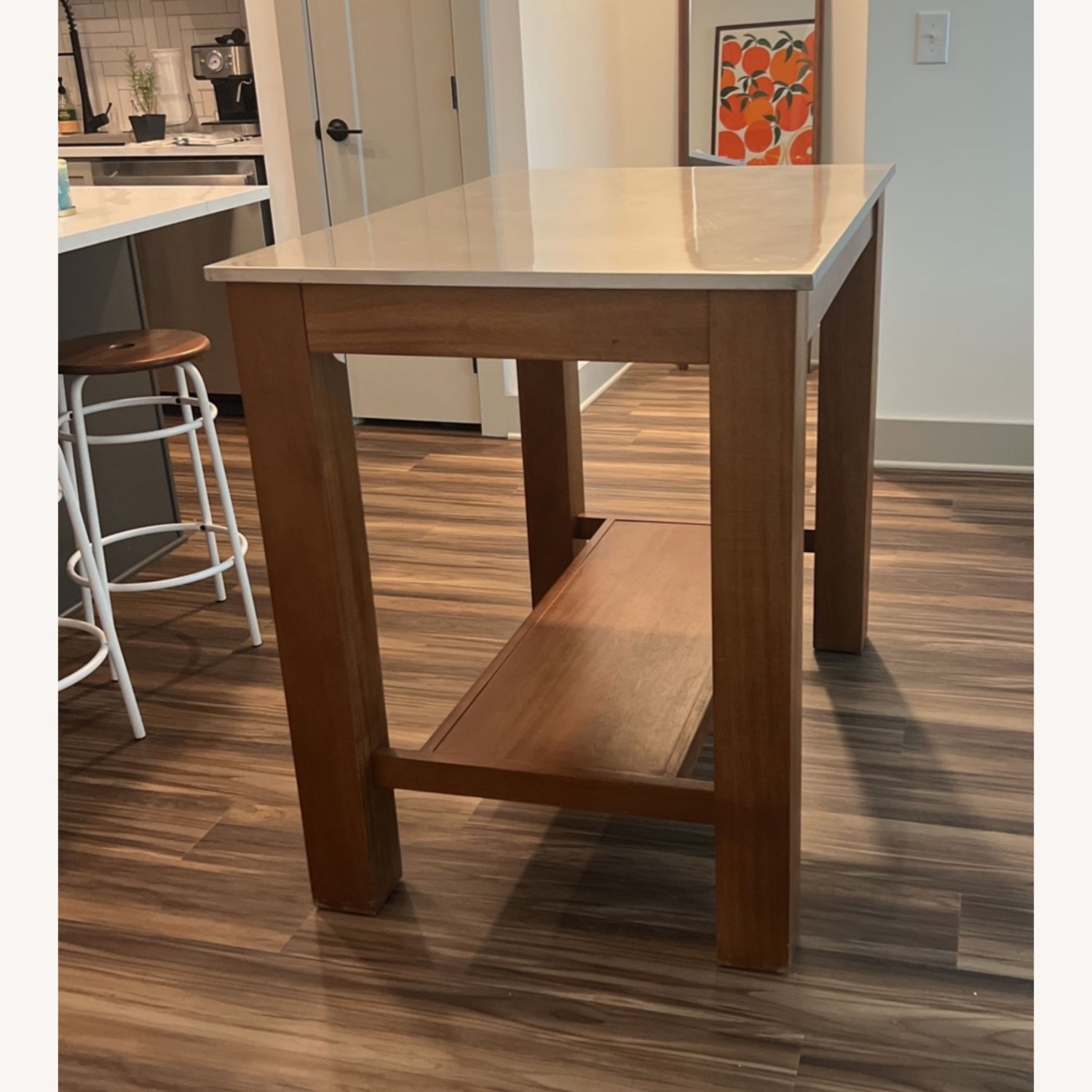 West Elm Rustic Kitchen Island/ Counter - image-6