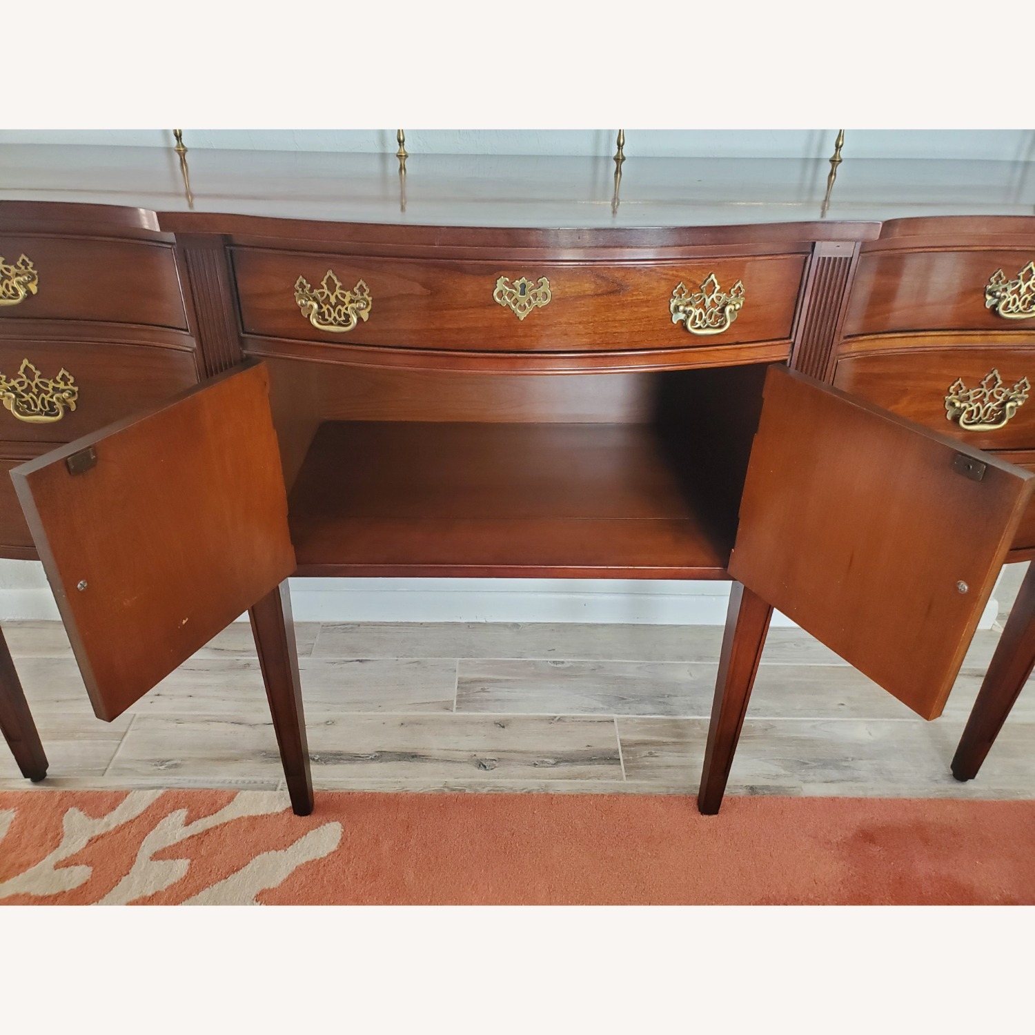 Vintage Thomasville Chippendale Sideboard - image-4