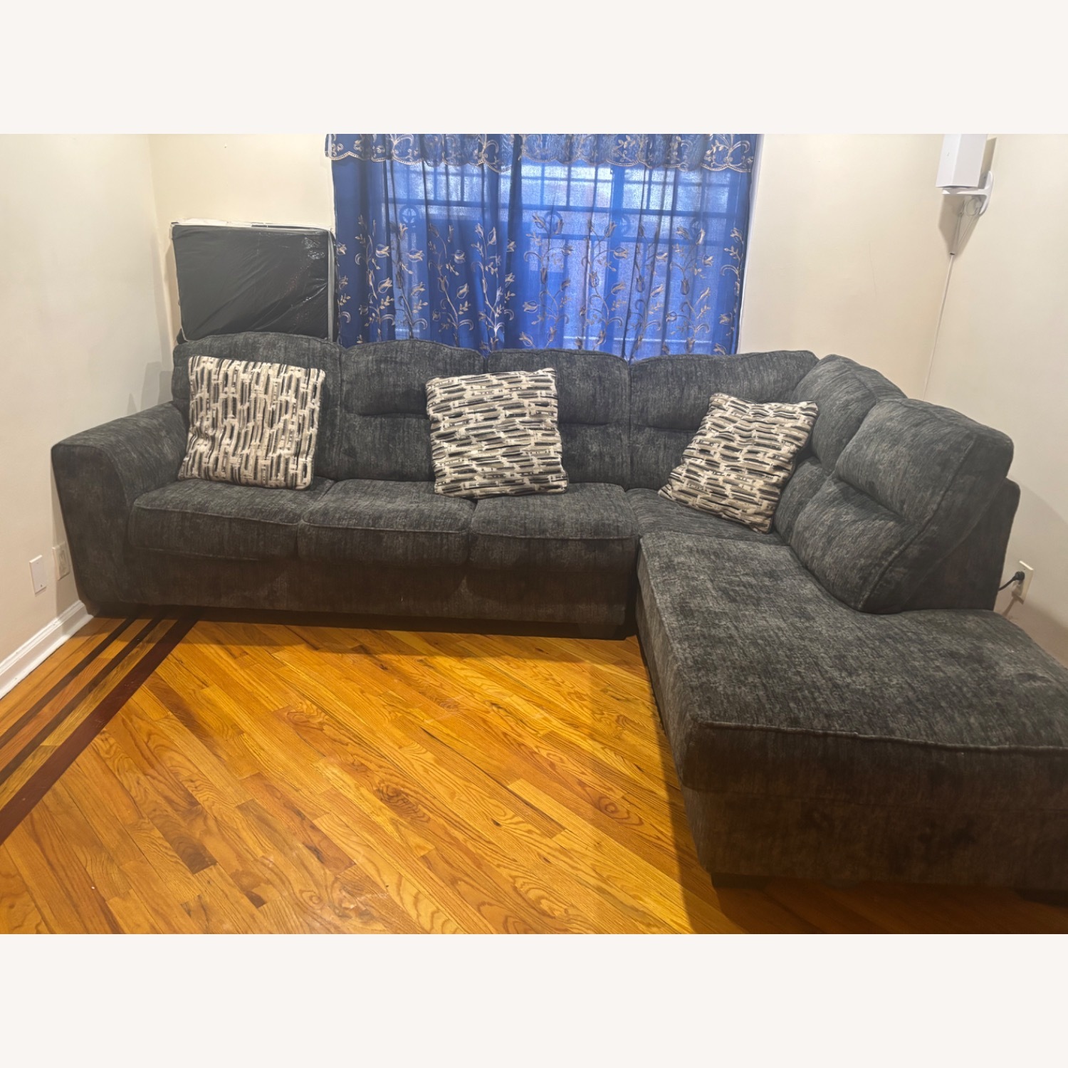 Gray 2 Piece Sectional - image-1