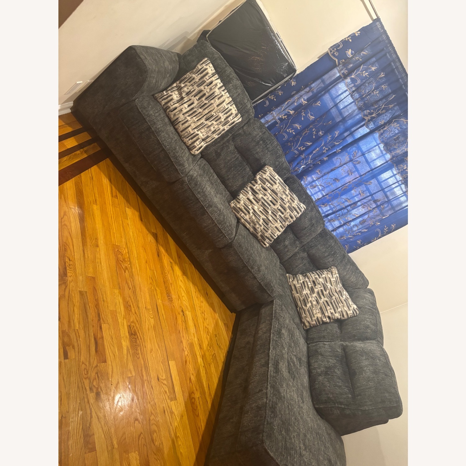 Gray 2 Piece Sectional - image-3