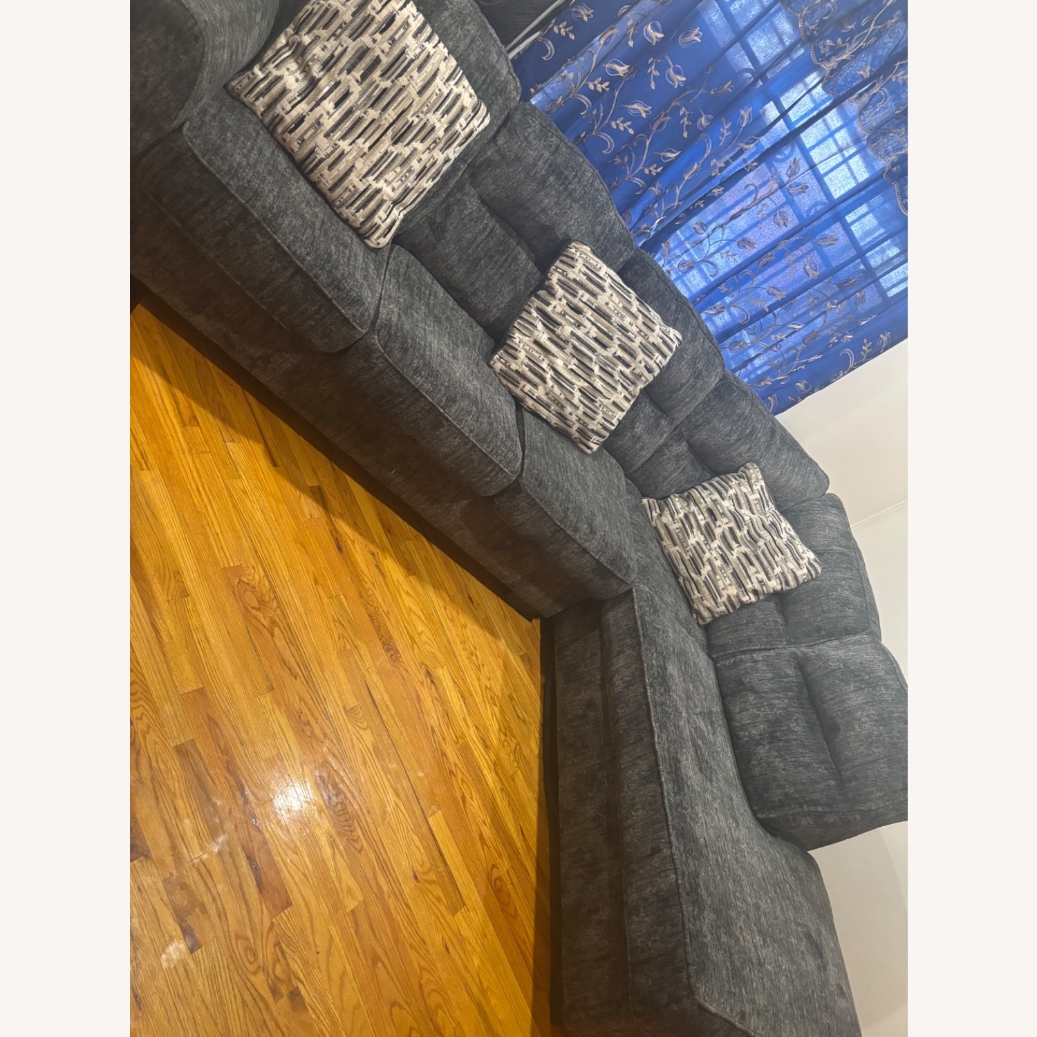 Gray 2 Piece Sectional - image-2