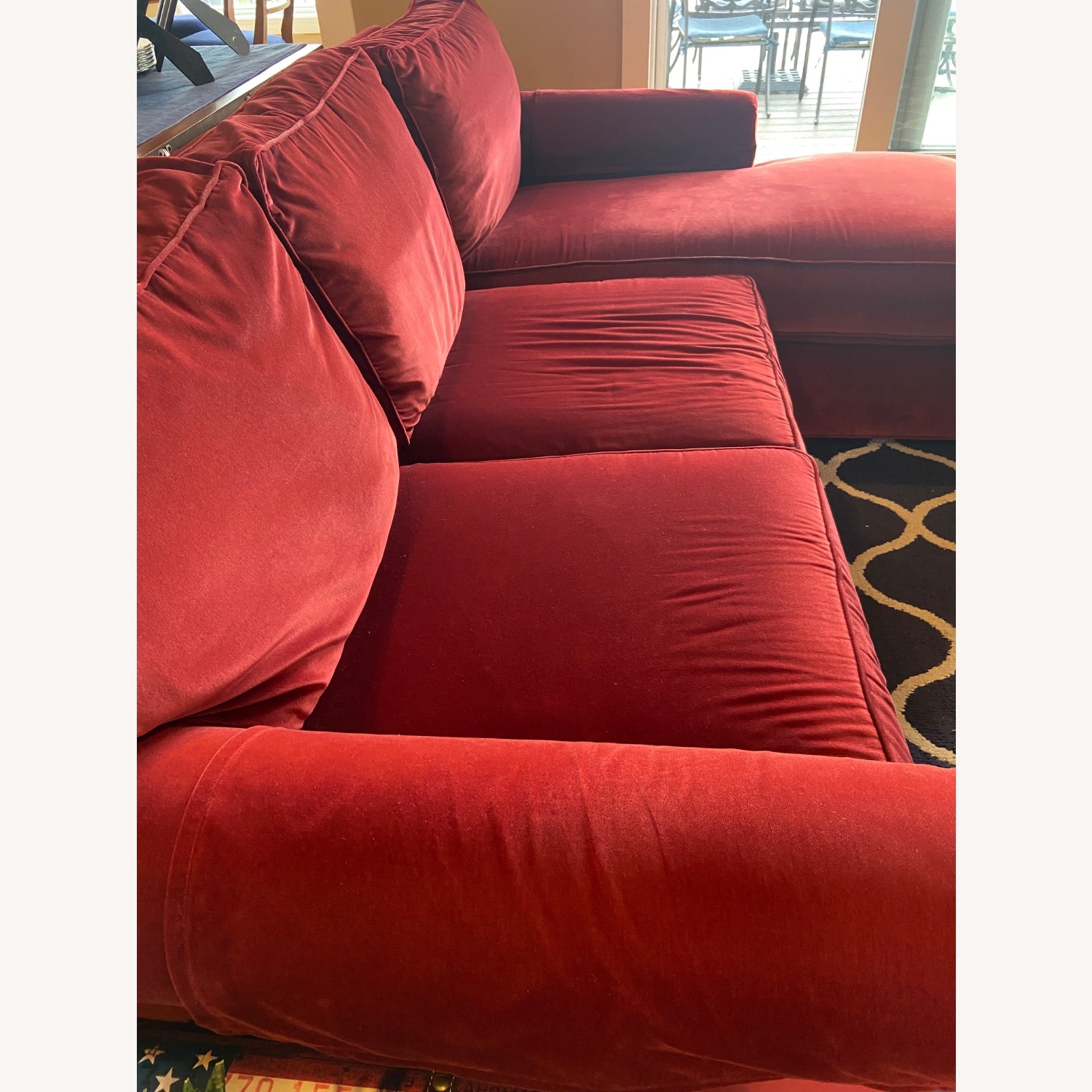 Ethan Allen Retreat Sectional with Chaise - image-1