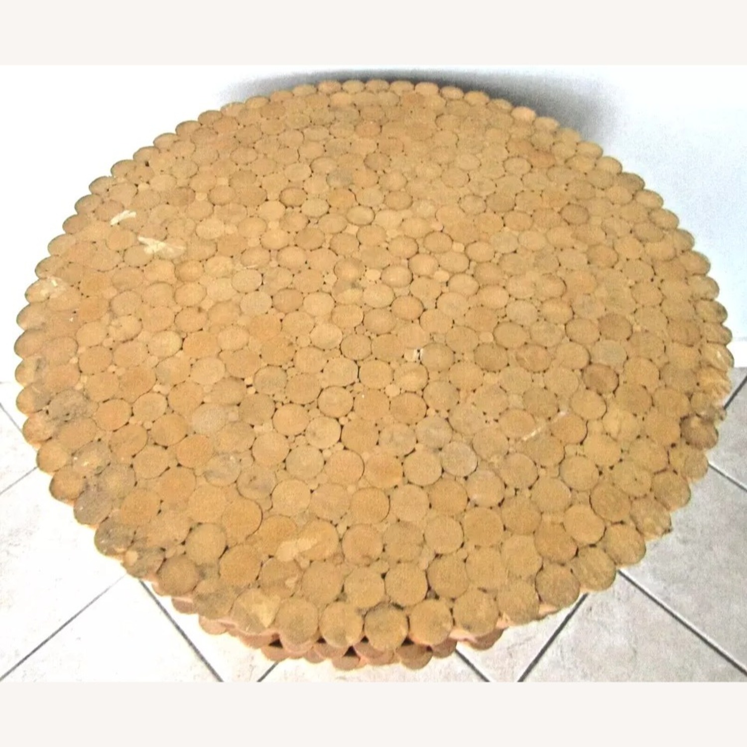 Mid-Century Modern Faux Bunched Bamboo Table Base - image-4