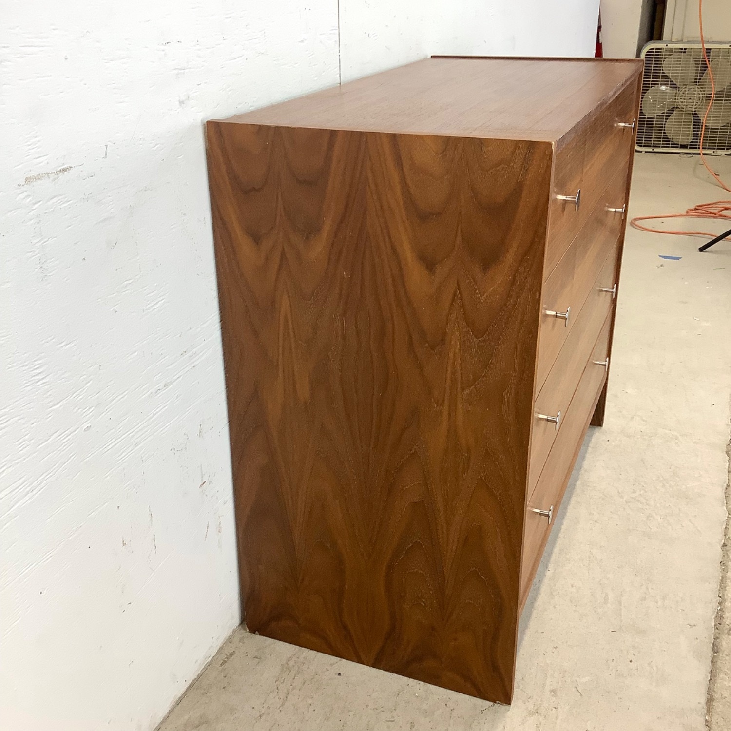 Four Drawer MCM Lowboy Dresser - image-2