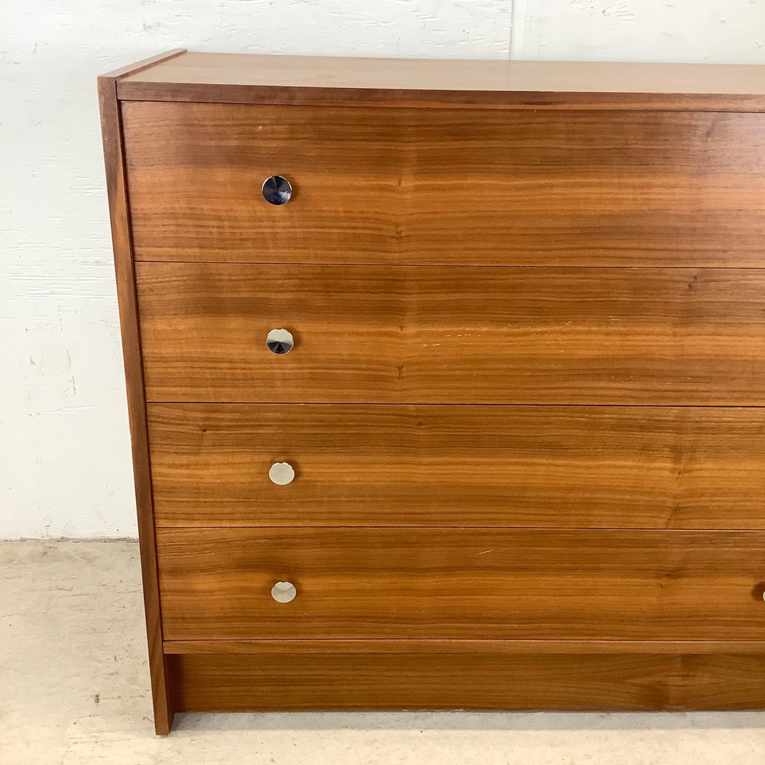 Four Drawer MCM Lowboy Dresser - image-13