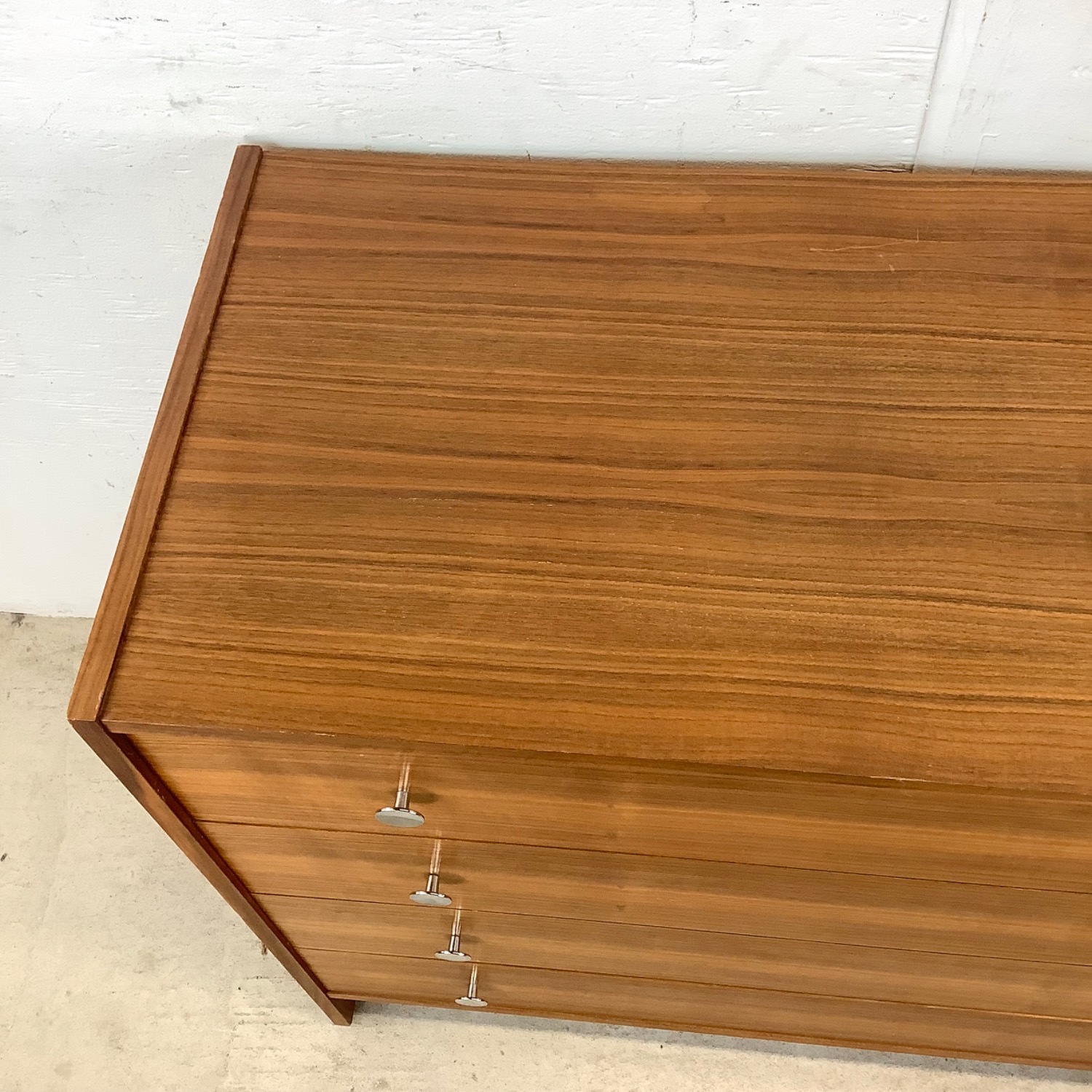 Four Drawer MCM Lowboy Dresser - image-1