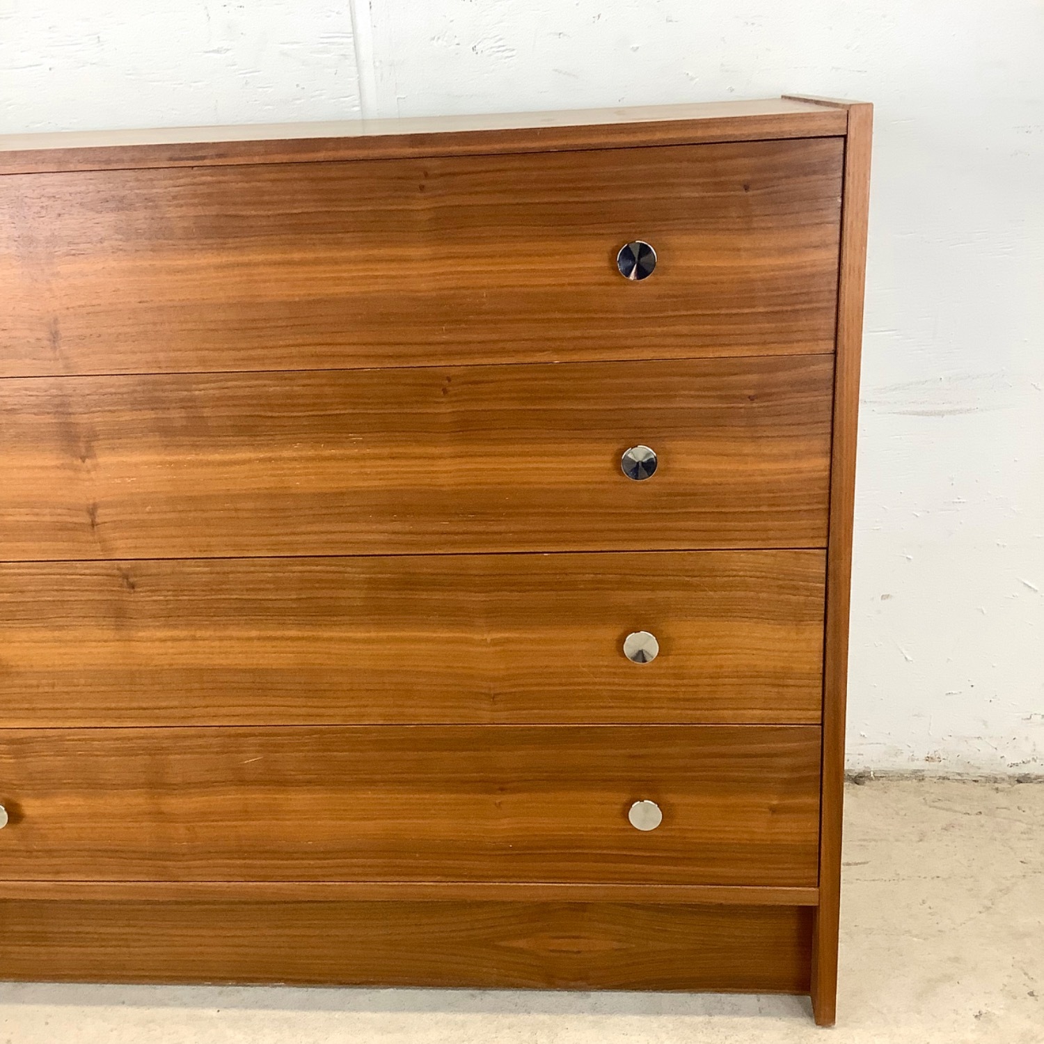 Four Drawer MCM Lowboy Dresser - image-14