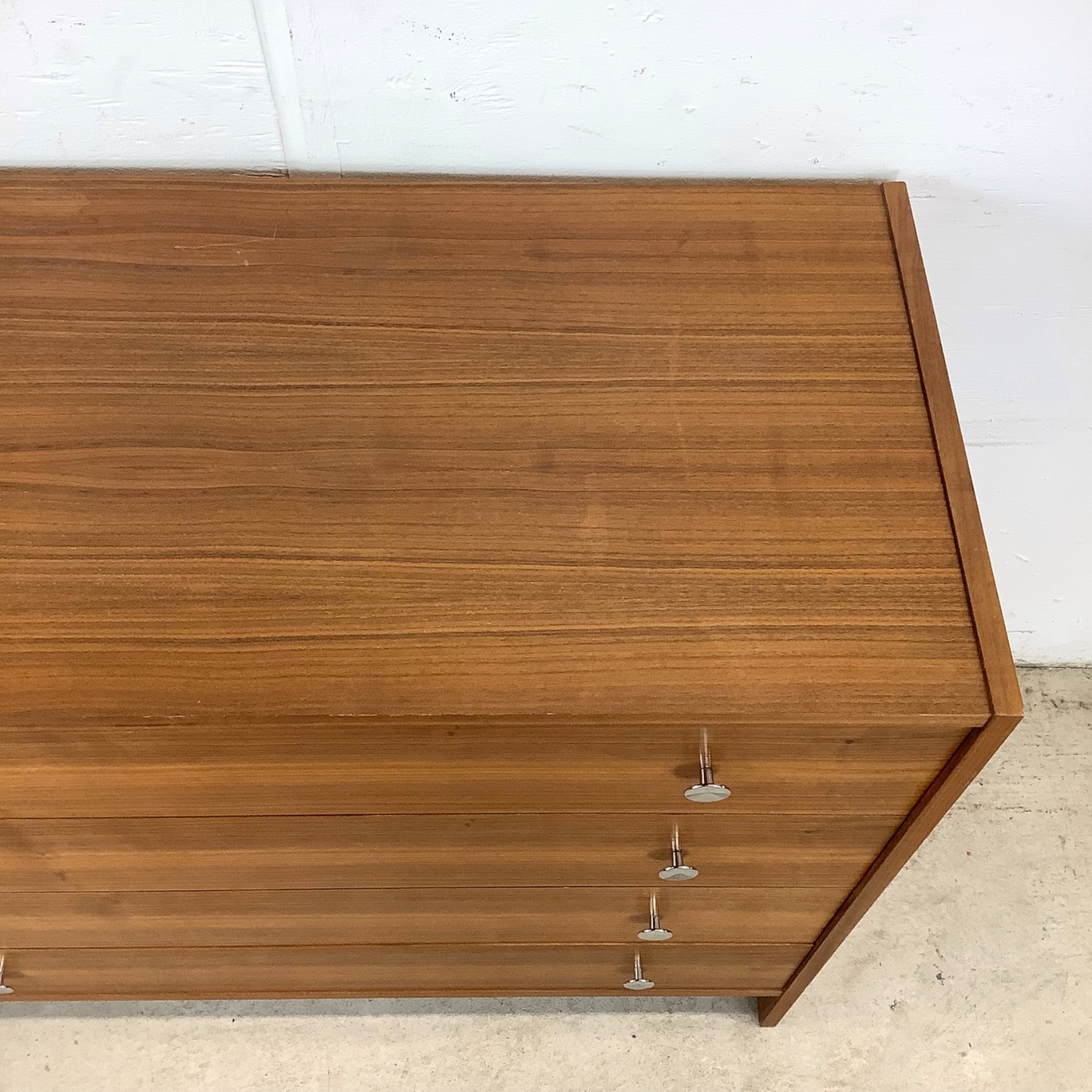 Four Drawer MCM Lowboy Dresser - image-17