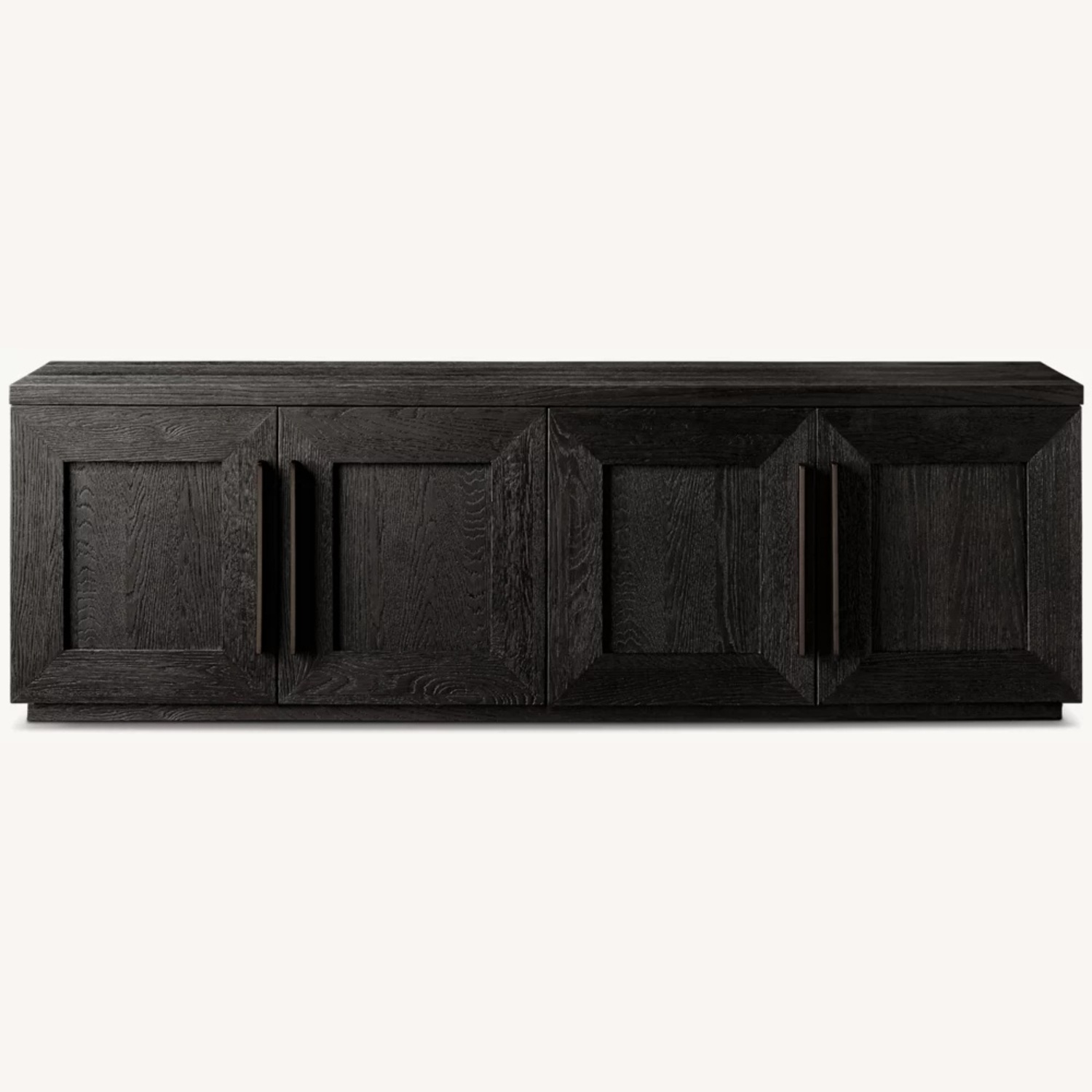 Restoration Hardware Machinto Panel 4-Door Media Console - image-0