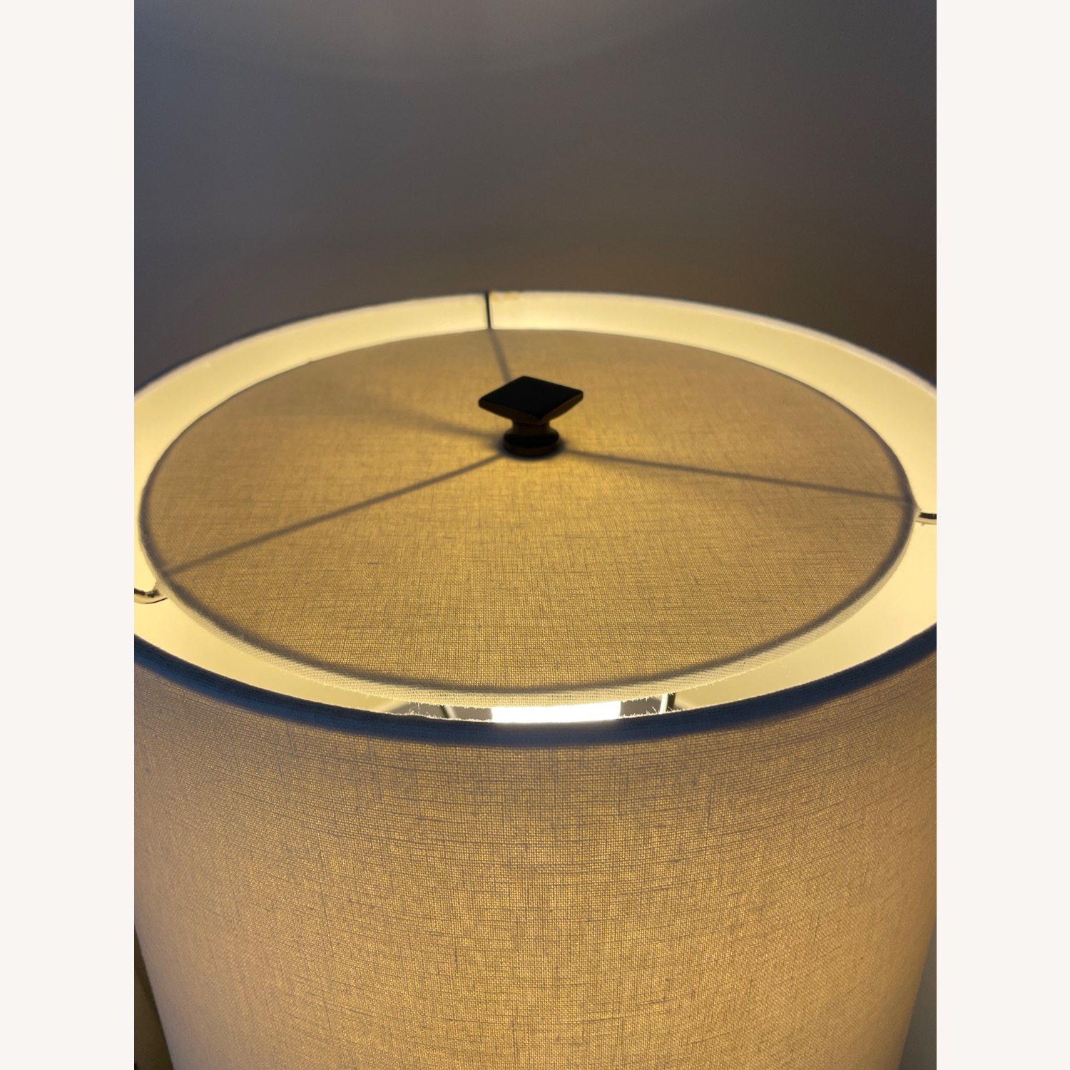 Crate & Barrel Metal Tapered Table Lamps - image-8