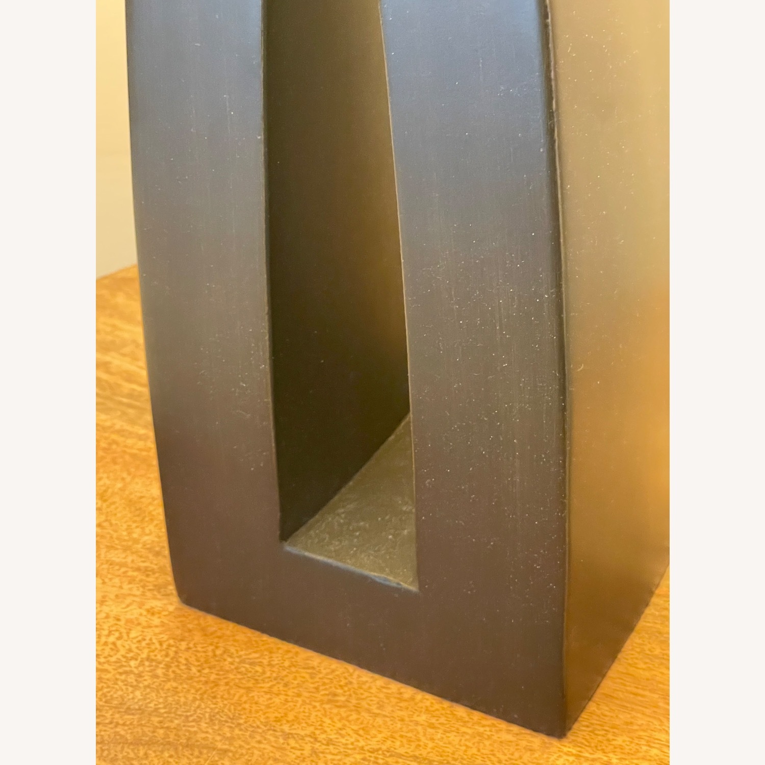 Crate & Barrel Metal Tapered Table Lamps - image-6