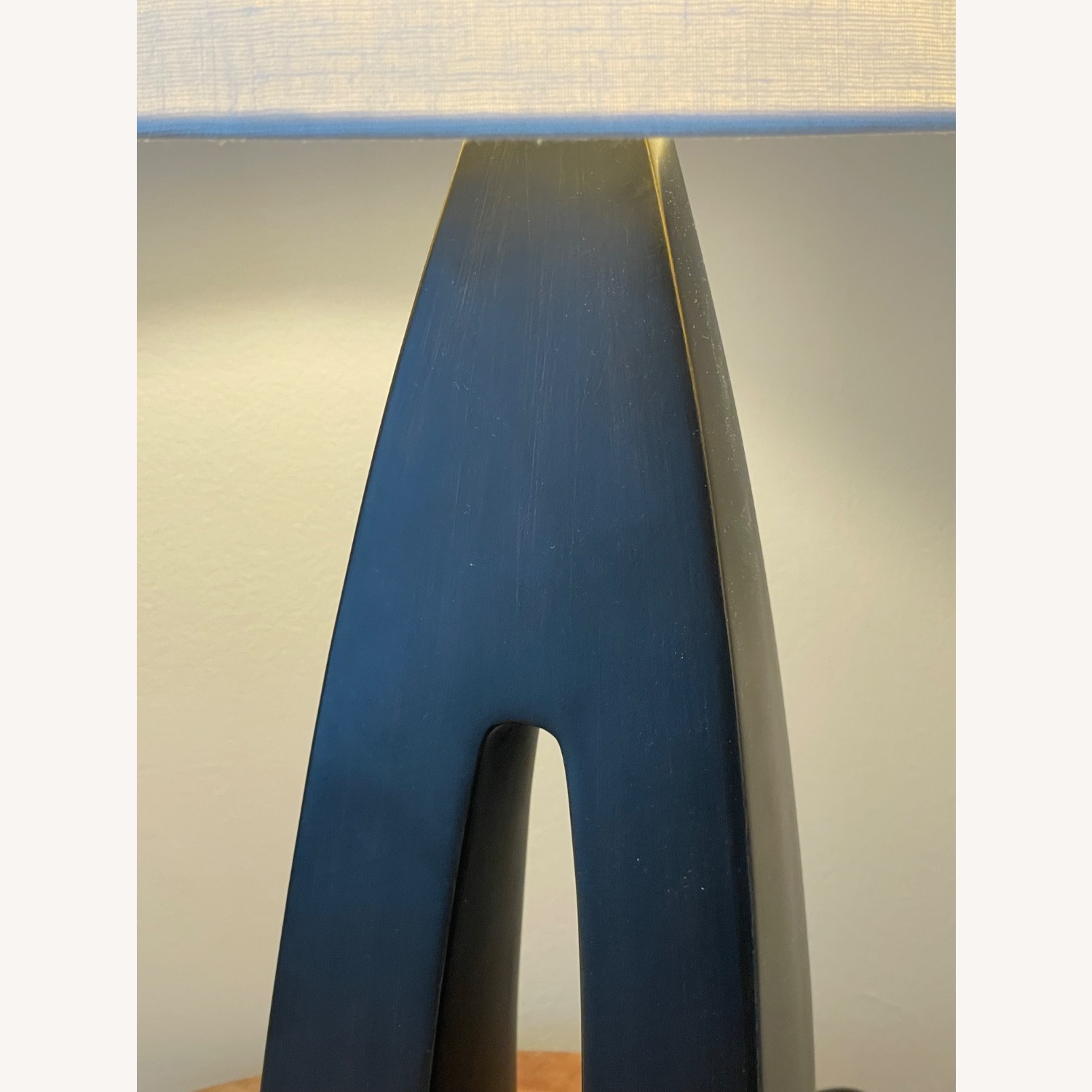 Crate & Barrel Metal Tapered Table Lamps - image-5