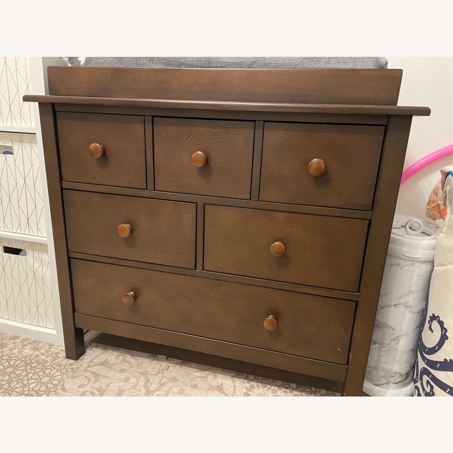 Pottery Barn Kids Kendall Changing Table, Warm Sand - image-6